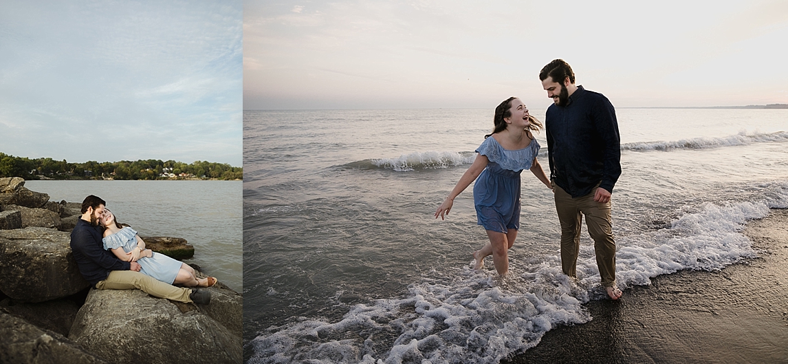 Little Beach Port Stanley - Sonia V Photo - Wedding Engagement Elopement Photographer