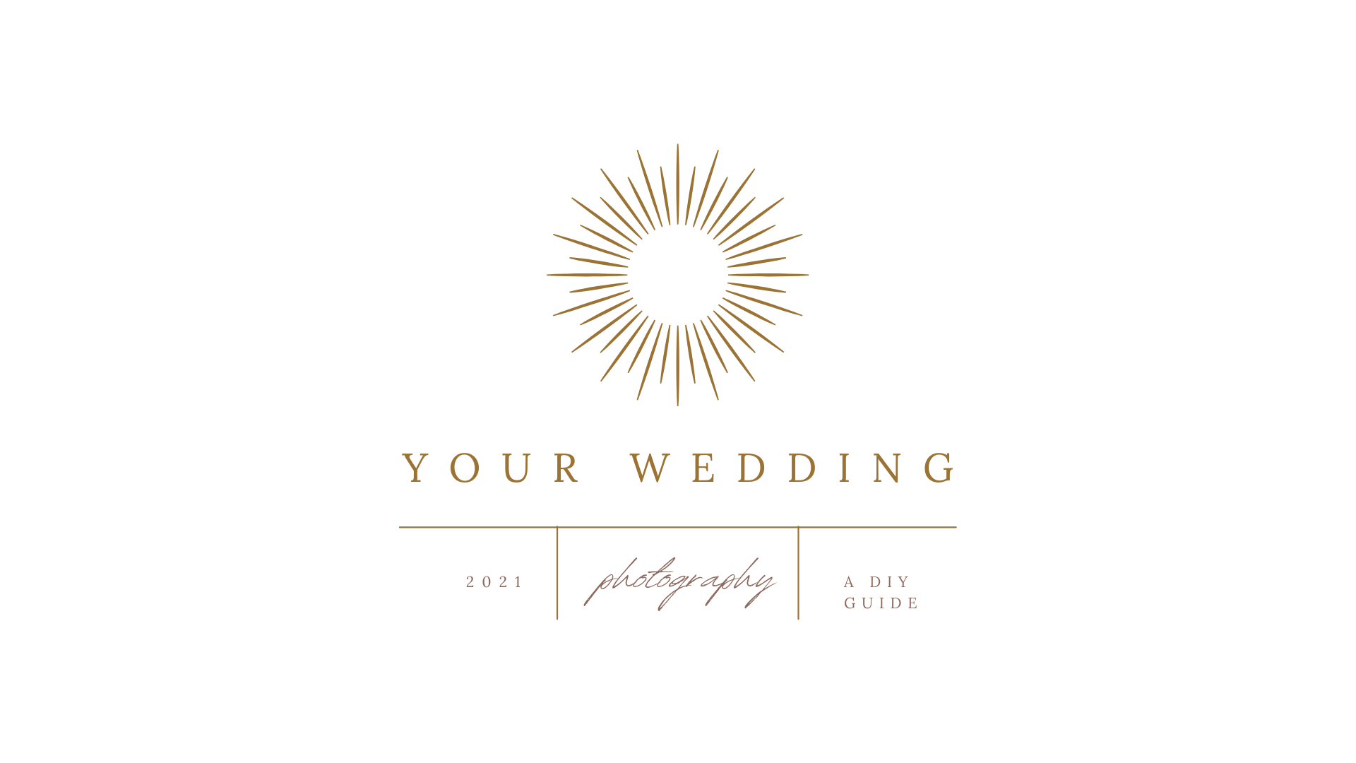 Your Wedding Course Logo - Sonia V Photo - Documentary Style Candid Photographer - Ottawa Ontario Kemptville Destination Photographer - Authentic Colour Photography - Wedding Photographer - Branding Photographer - Small Business Headshots - Engagement Photos - Family Portraits - Lifestyle