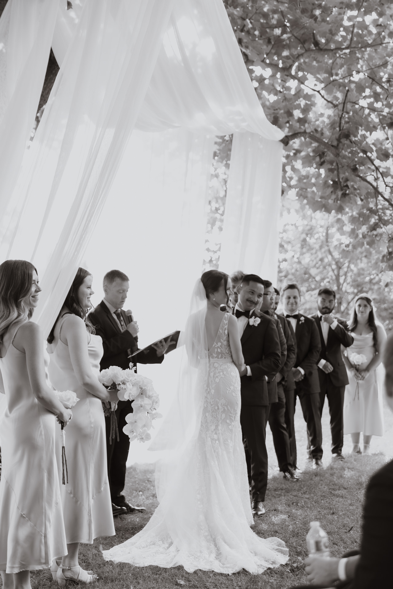 Real Wedding at Gracewood Estates Kurtz Orchards Niagara on the Lake - photos by Sonia V Photography