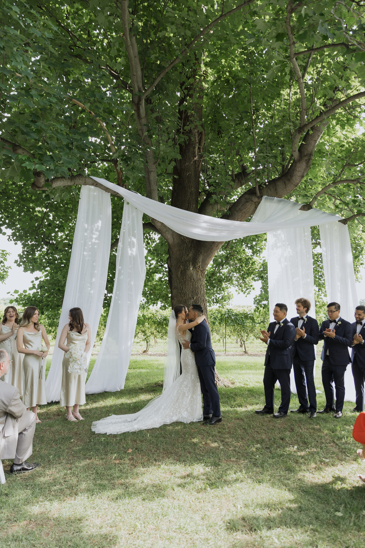 Real Wedding at Gracewood Estates Kurtz Orchards Niagara on the Lake - photos by Sonia V Photography