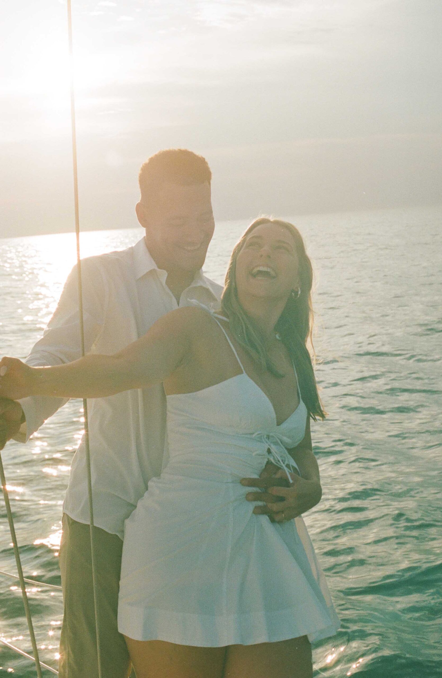 Sailboat Engagement Photos - Sonia V Photography