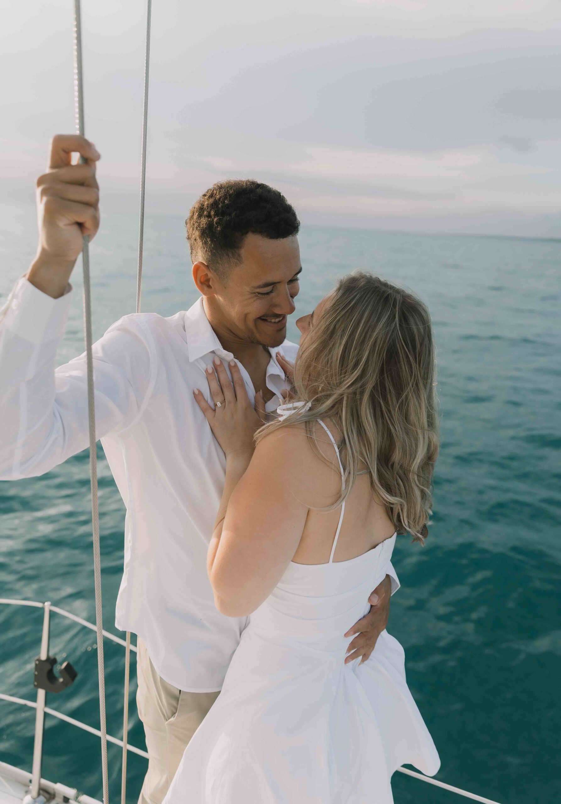 Sailboat Engagement Photos - Sonia V Photography