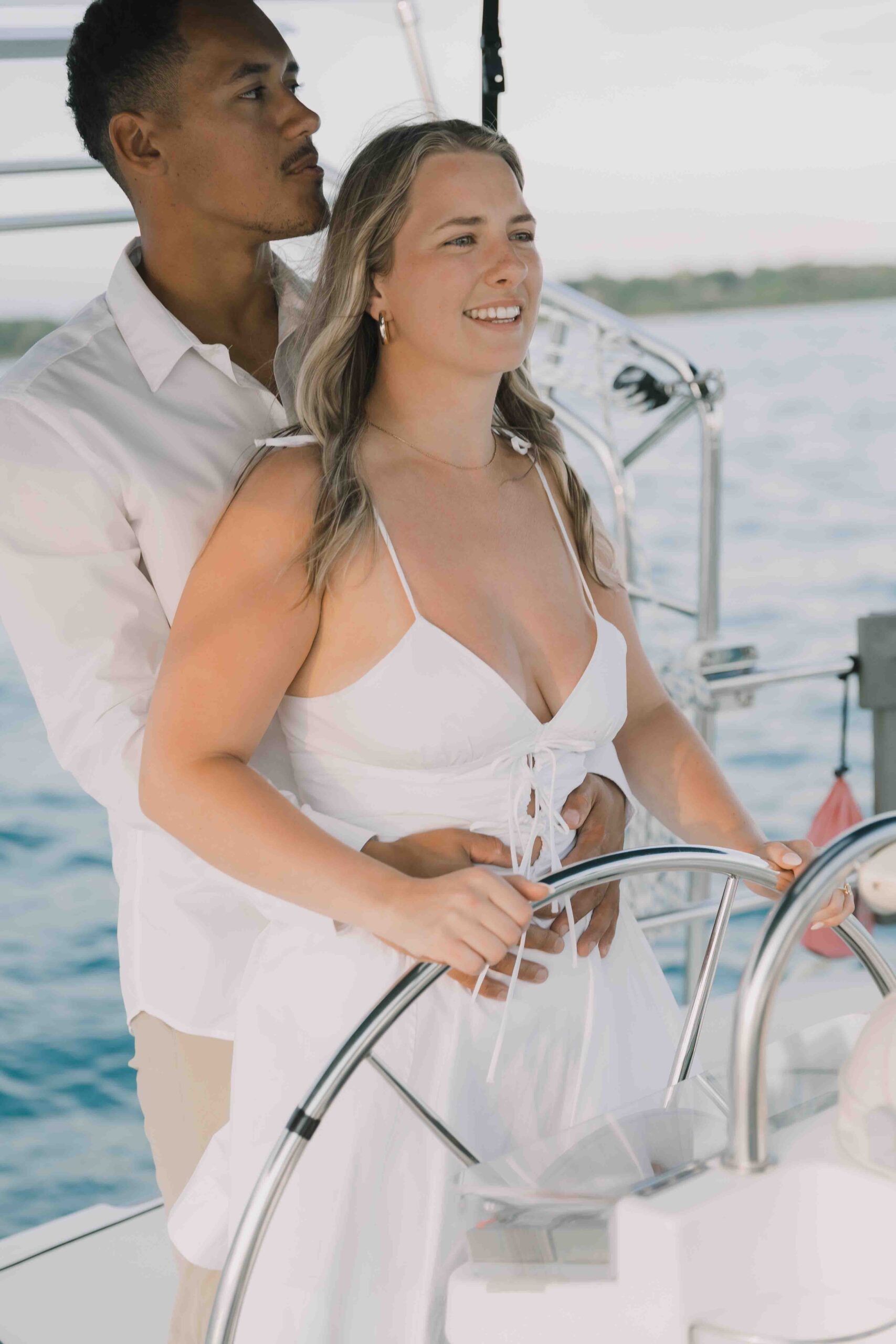 Sailboat Engagement Photos - Sonia V Photography