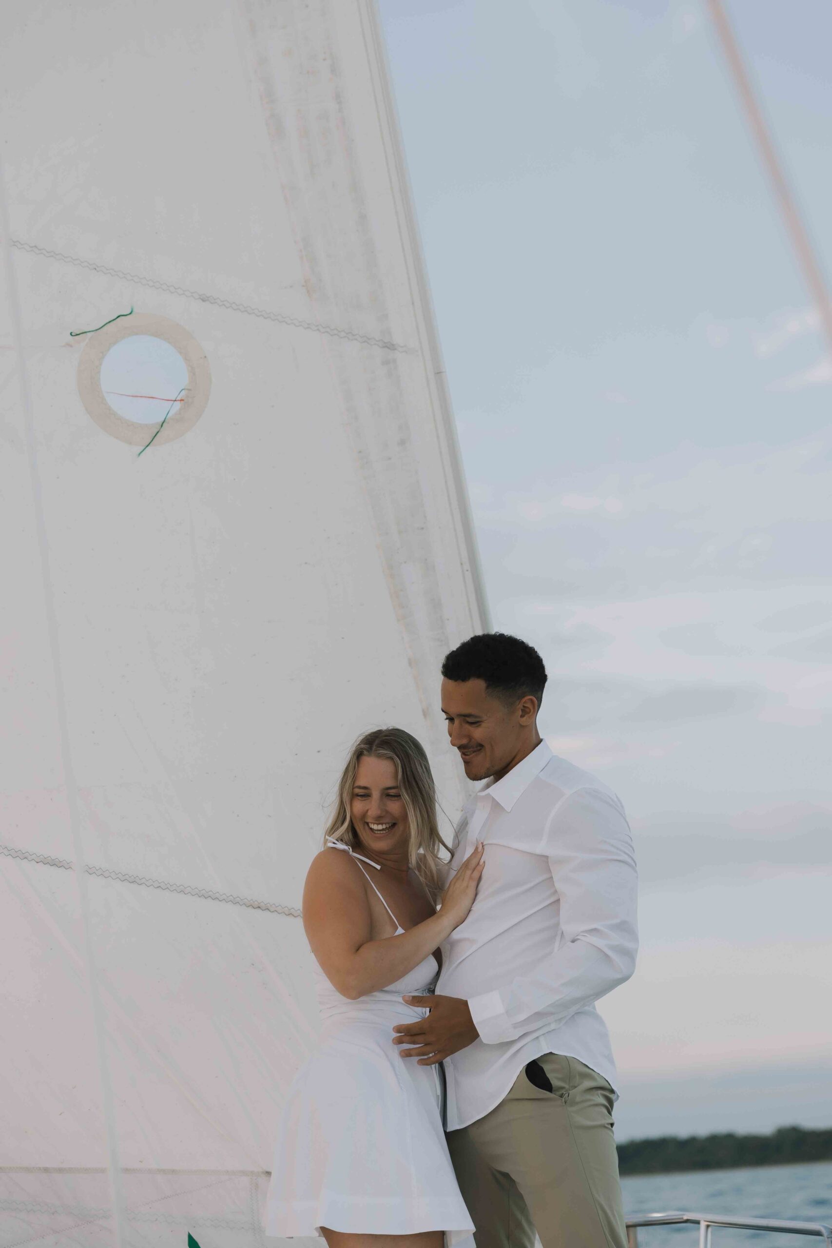 Sailboat Engagement Photos - Sonia V Photography