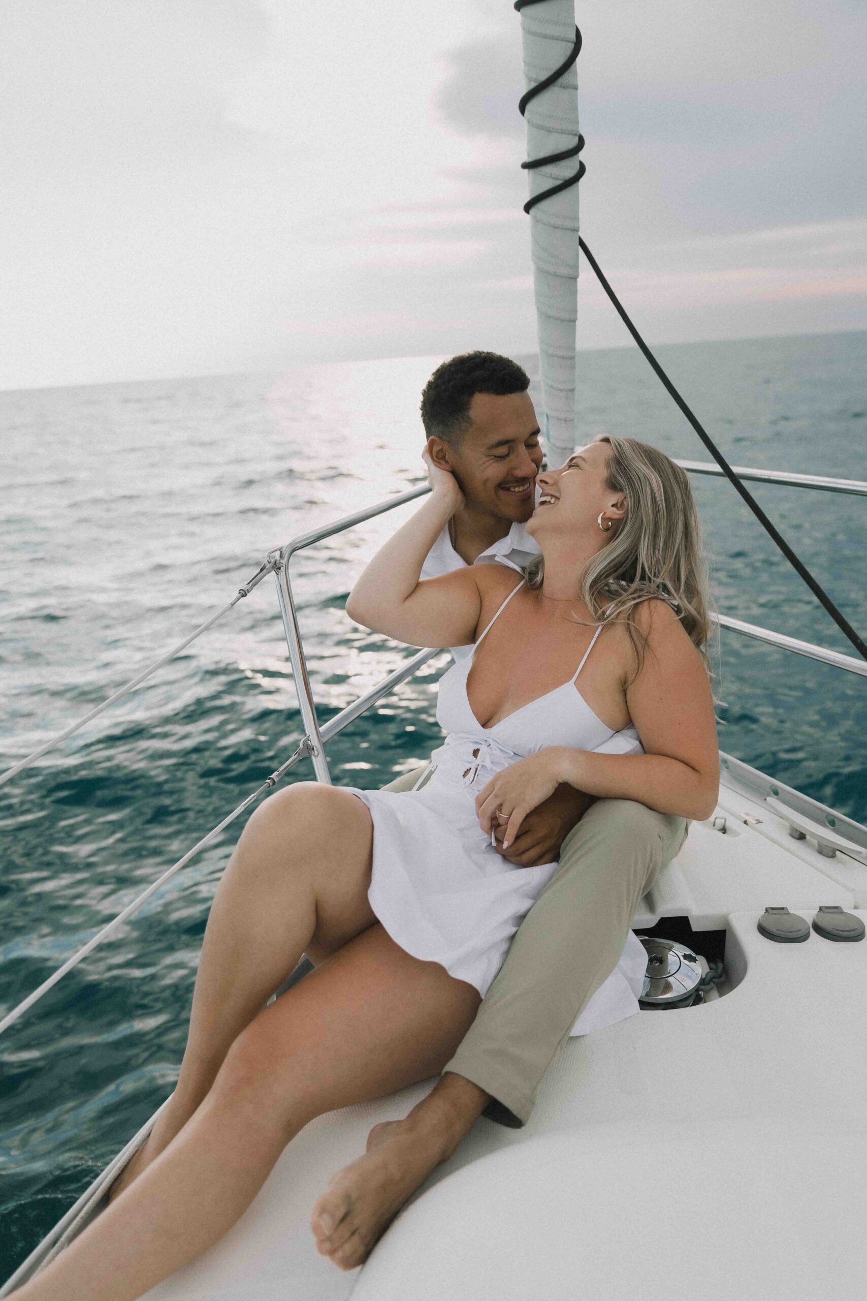 Sailboat Engagement Photos - Sonia V Photography