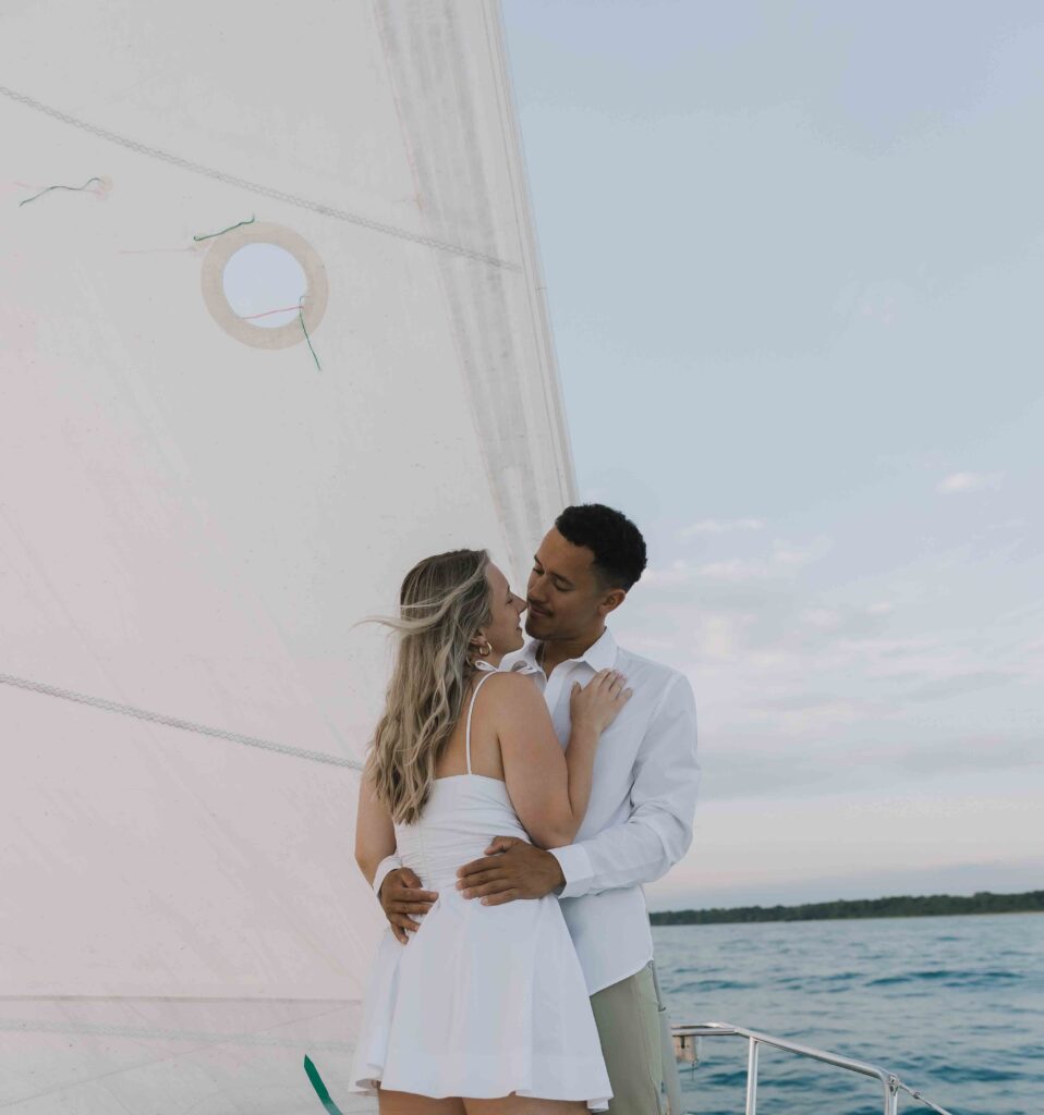 Sailboat Engagement Photos - Sonia V Photography