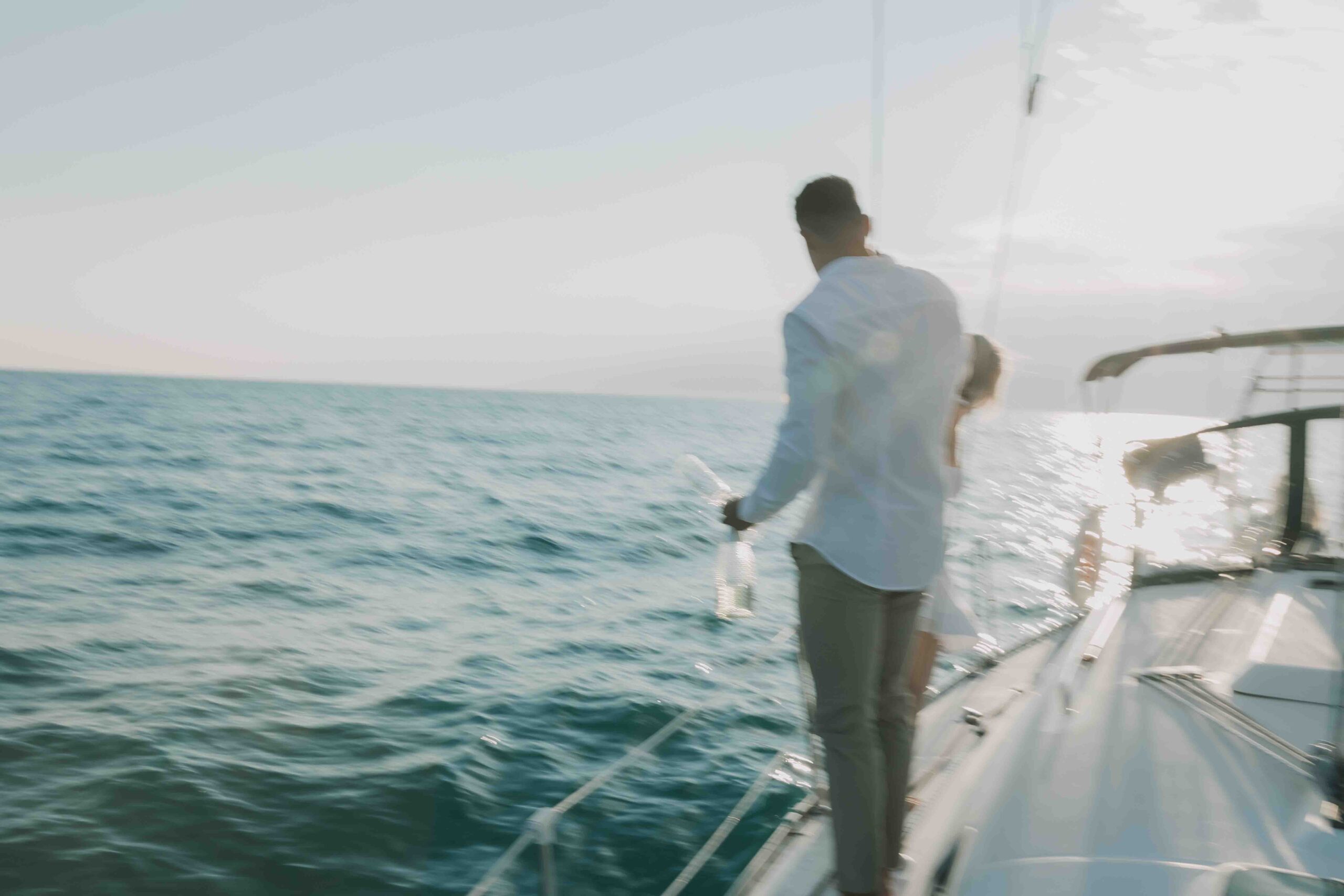 Sailboat Engagement Photos - Sonia V Photography