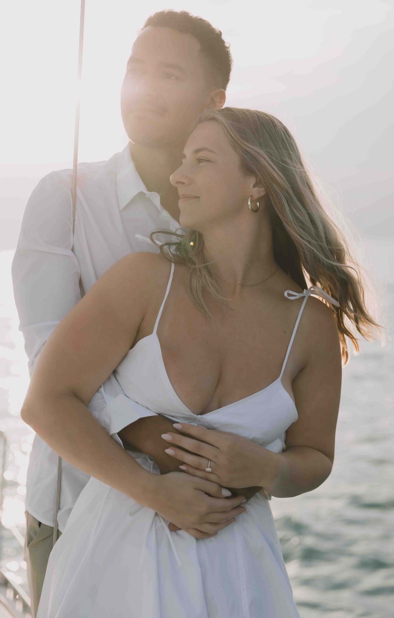 Sailboat Engagement Photos - Sonia V Photography