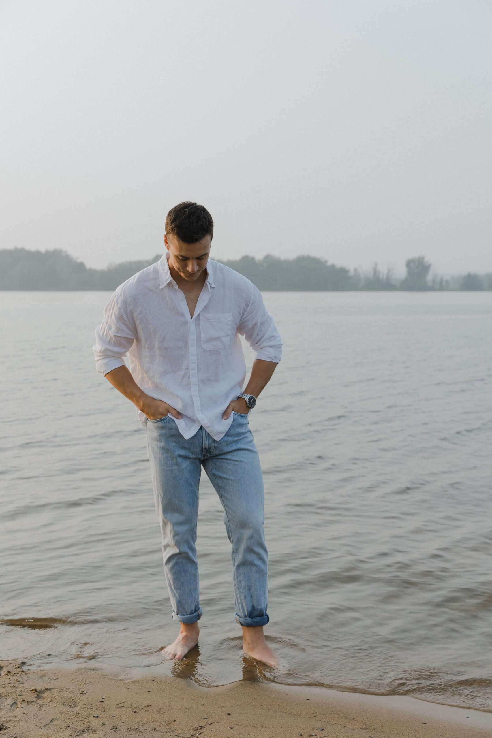 Beach Engagement Session in Ottawa - Sonia V Photography