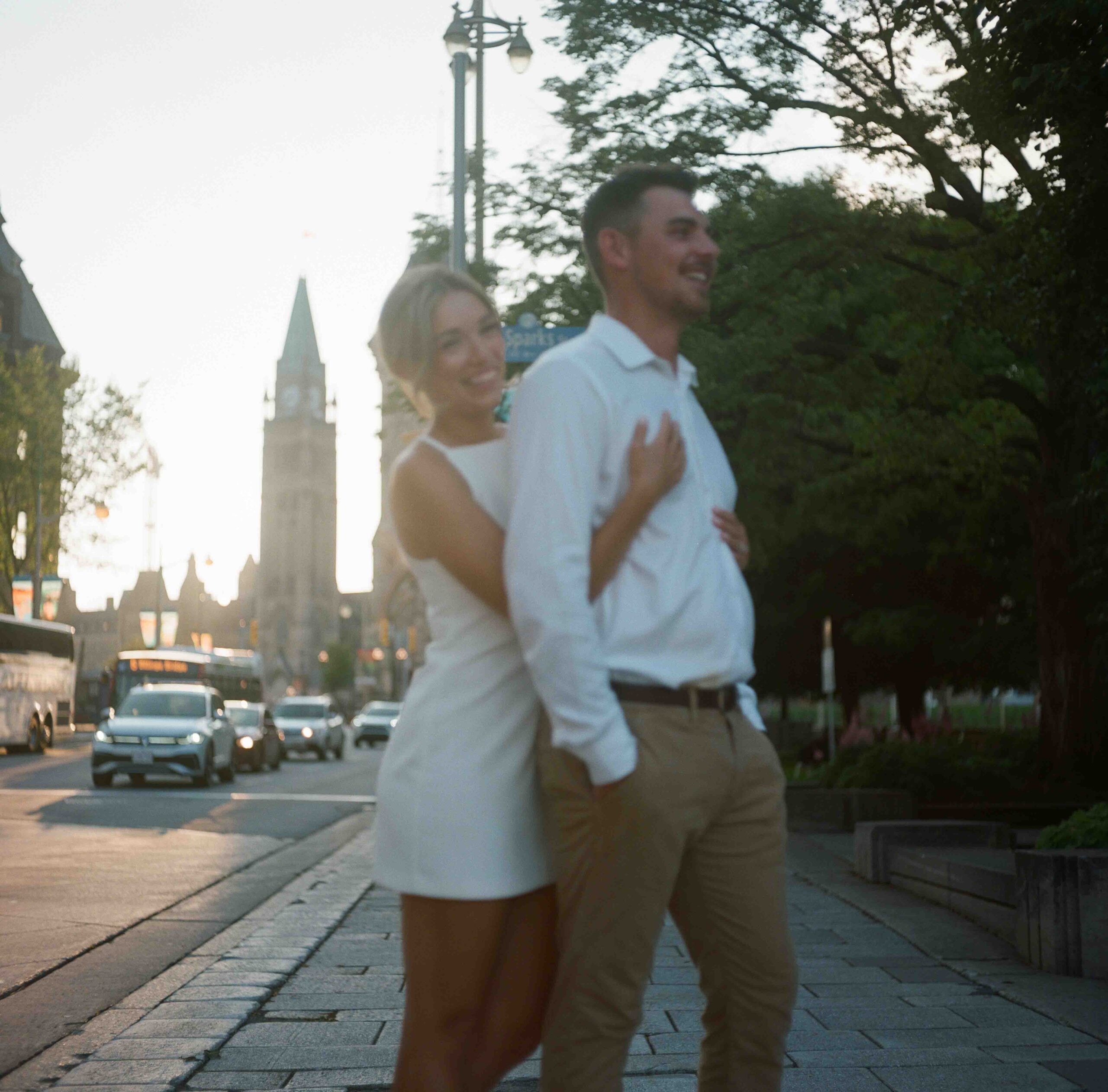 Downtown Ottawa Engagement Photos - Sonia V Photography