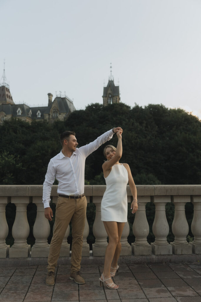 Downtown Ottawa Engagement Photos - Sonia V Photography