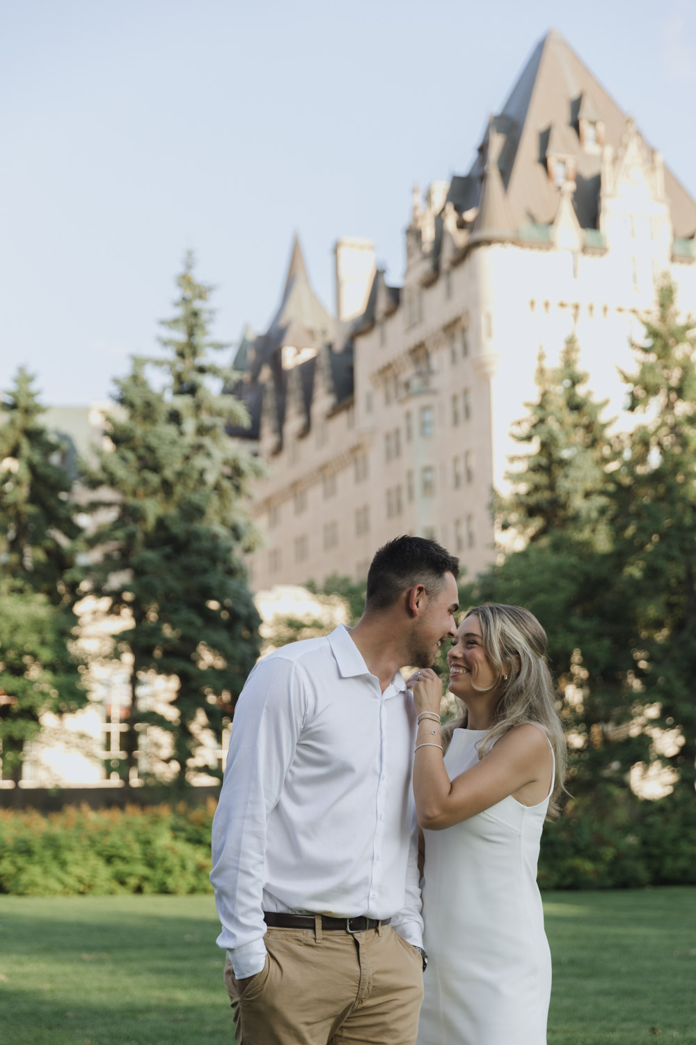 Downtown Ottawa Engagement Photos - Sonia V Photography