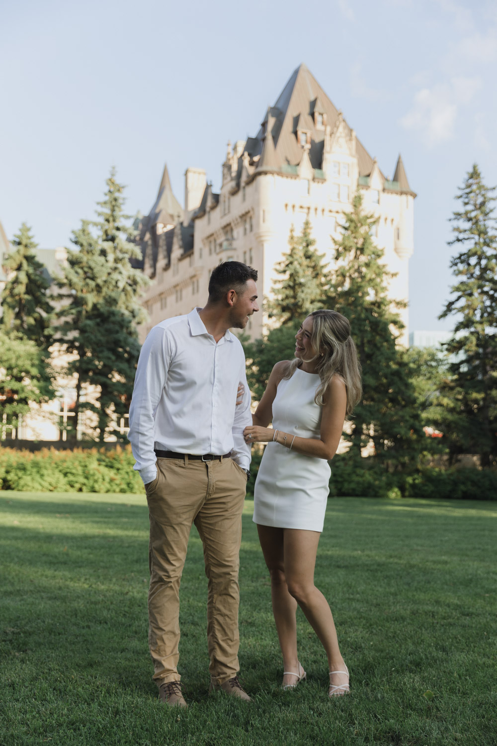 Downtown Ottawa Engagement Photos - Sonia V Photography