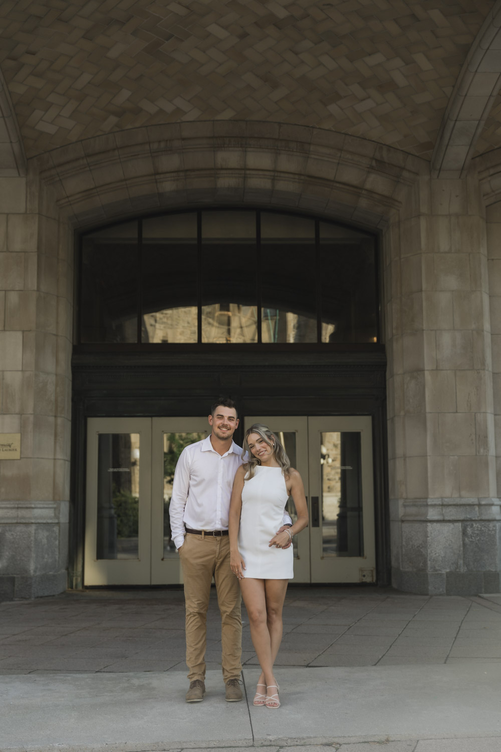 Downtown Ottawa Engagement Photos - Sonia V Photography