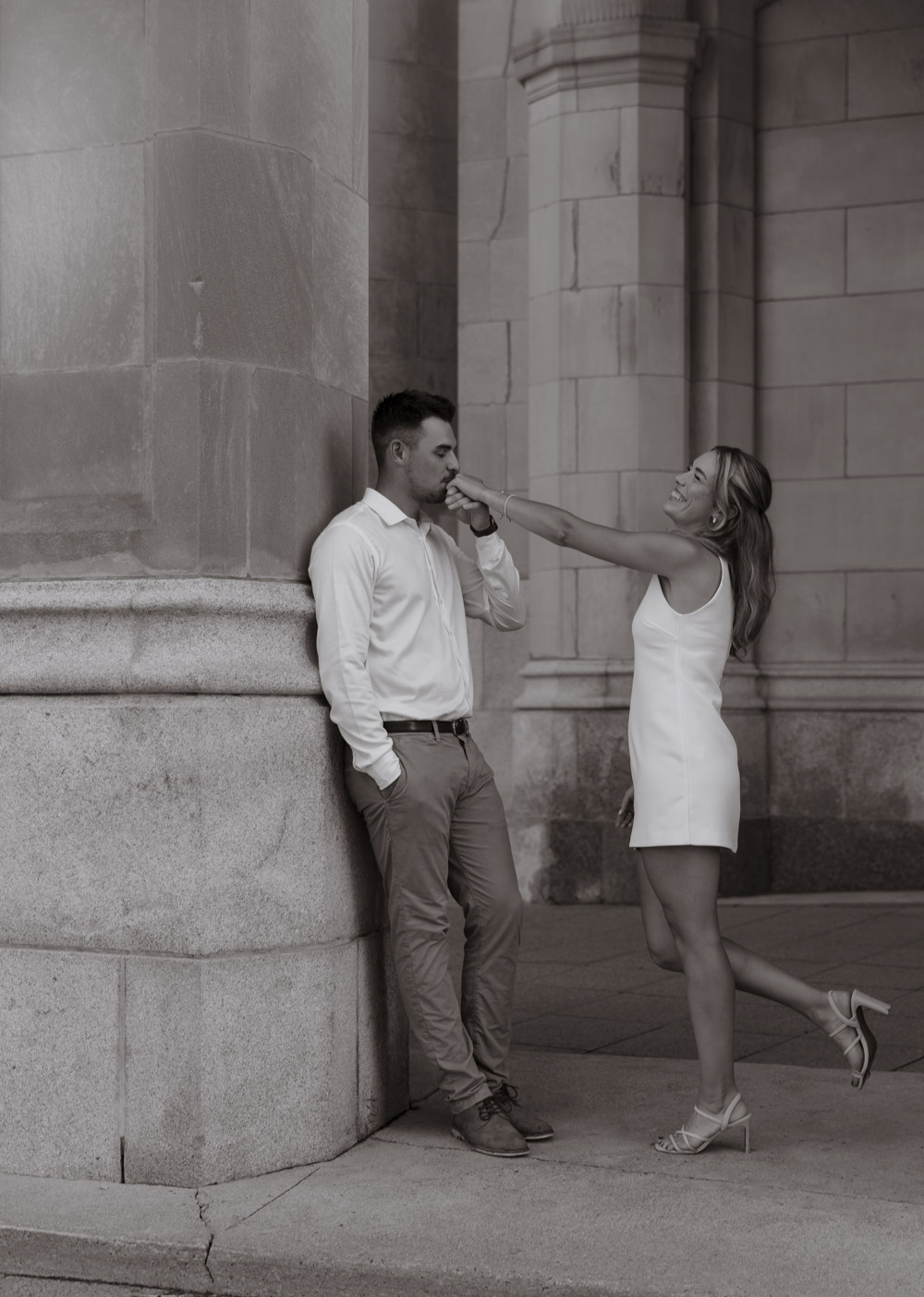 Downtown Ottawa Engagement Photos - Sonia V Photography