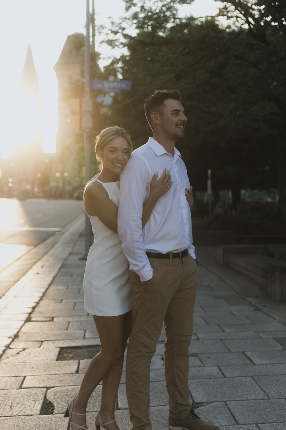 Downtown Ottawa Engagement Photos - Sonia V Photography