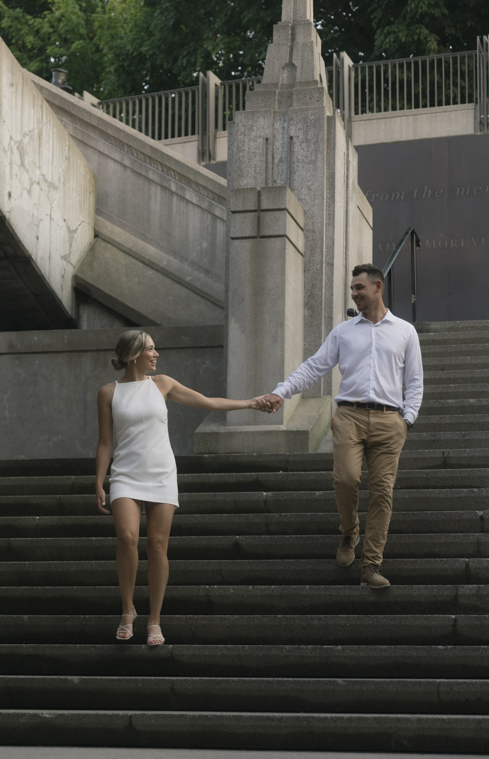 Downtown Ottawa Engagement Photos - Sonia V Photography