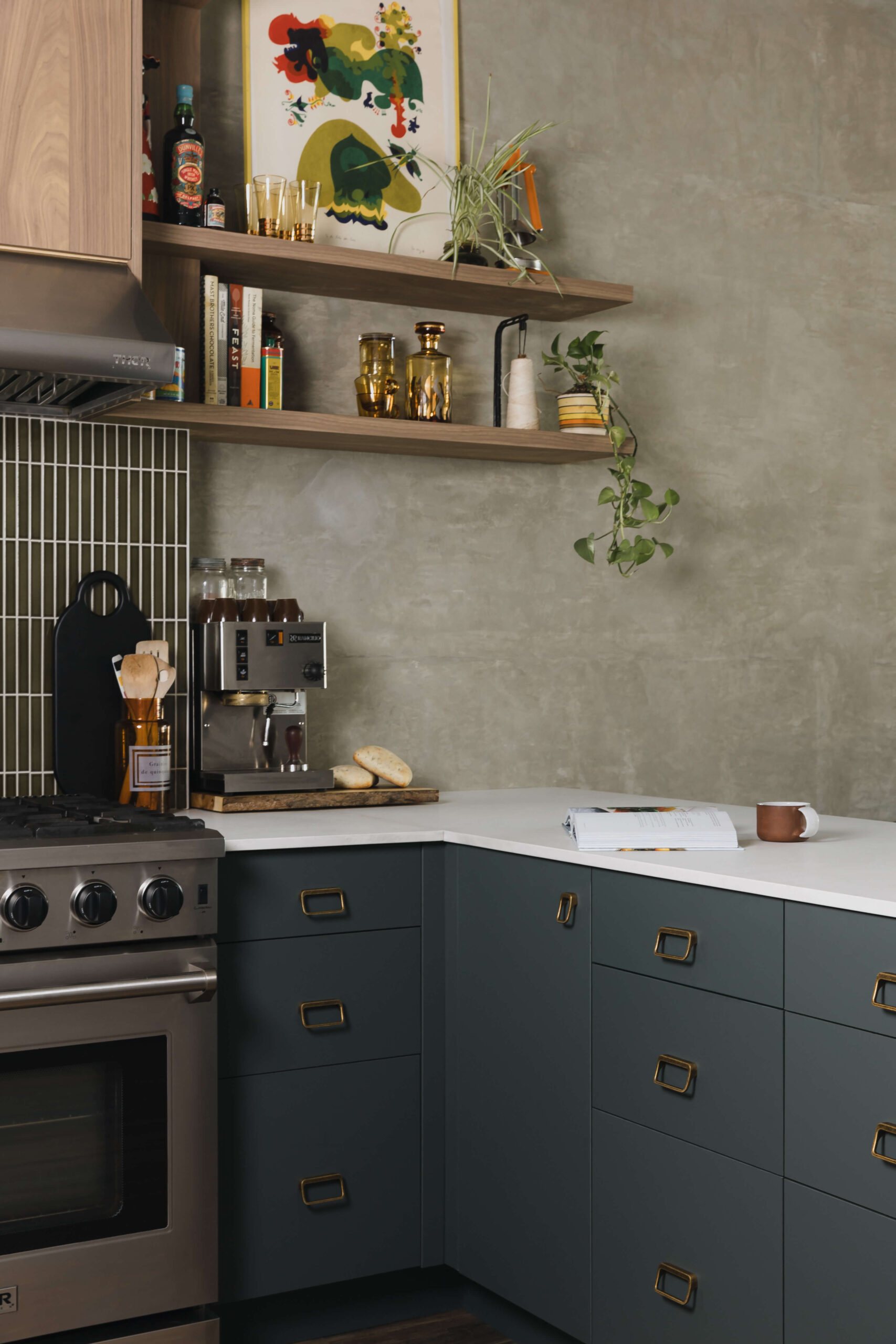 Eclectic Condo Kitchen Remodel - Sonia V Branding