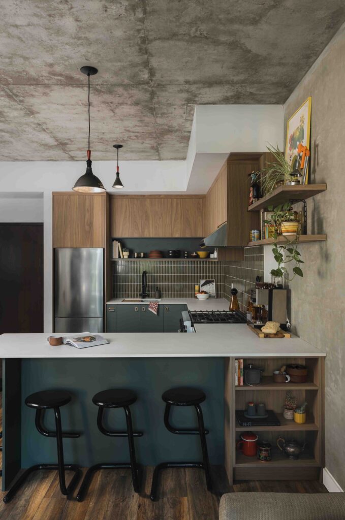 Eclectic Condo Kitchen Remodel - Sonia V Branding