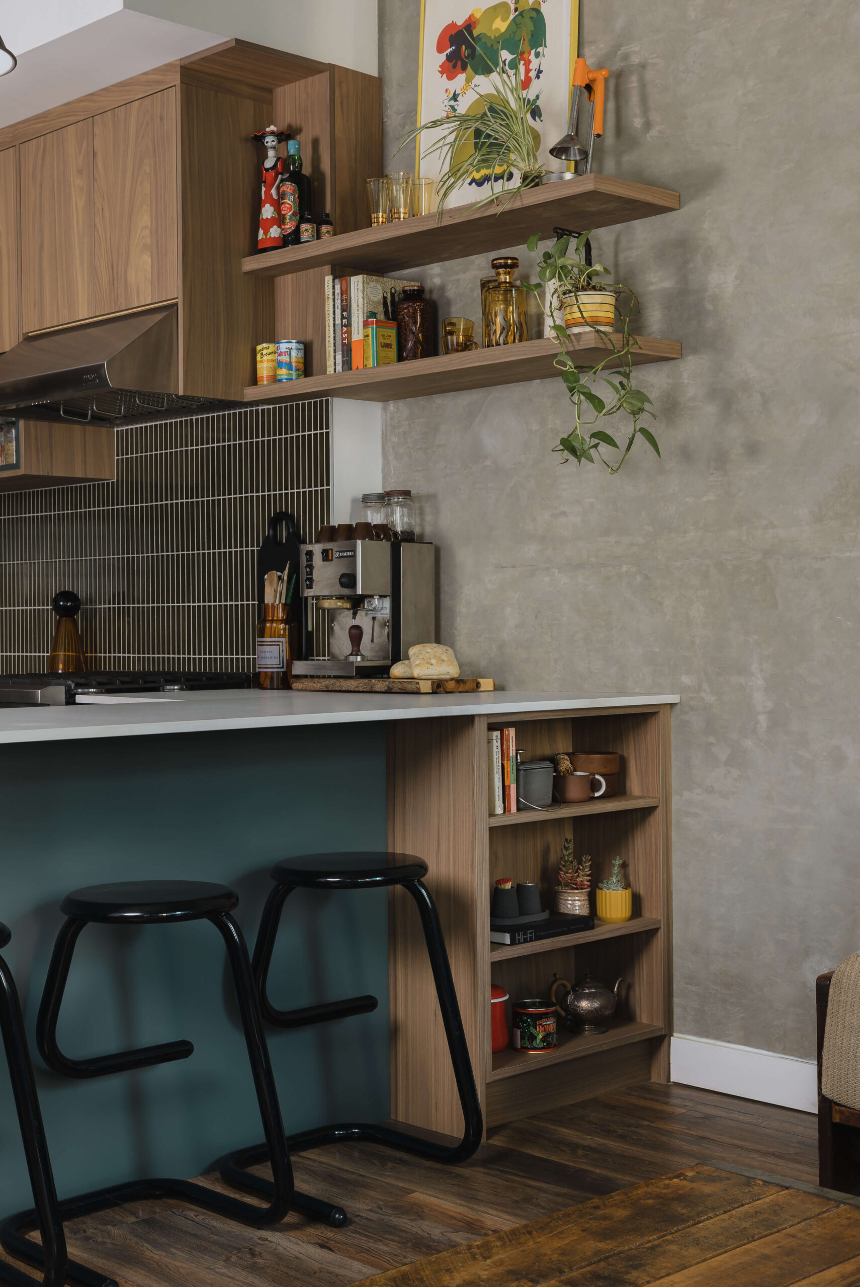 An Eclectic Condo Kitchen Redesign in Toronto