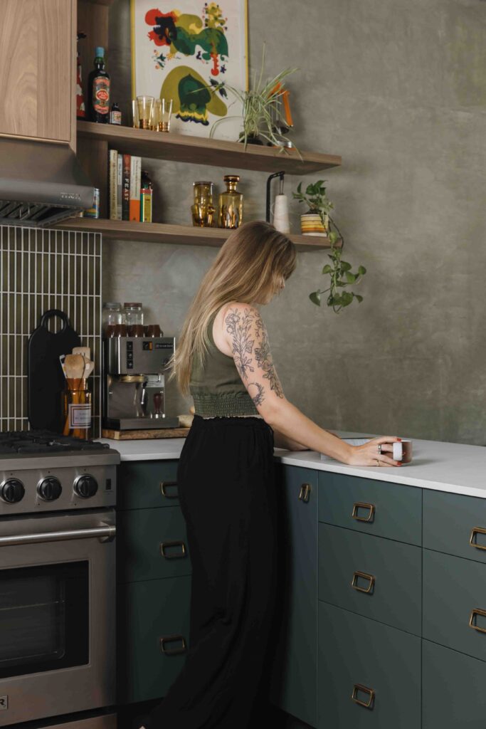 Eclectic Condo Kitchen Remodel - Sonia V Branding