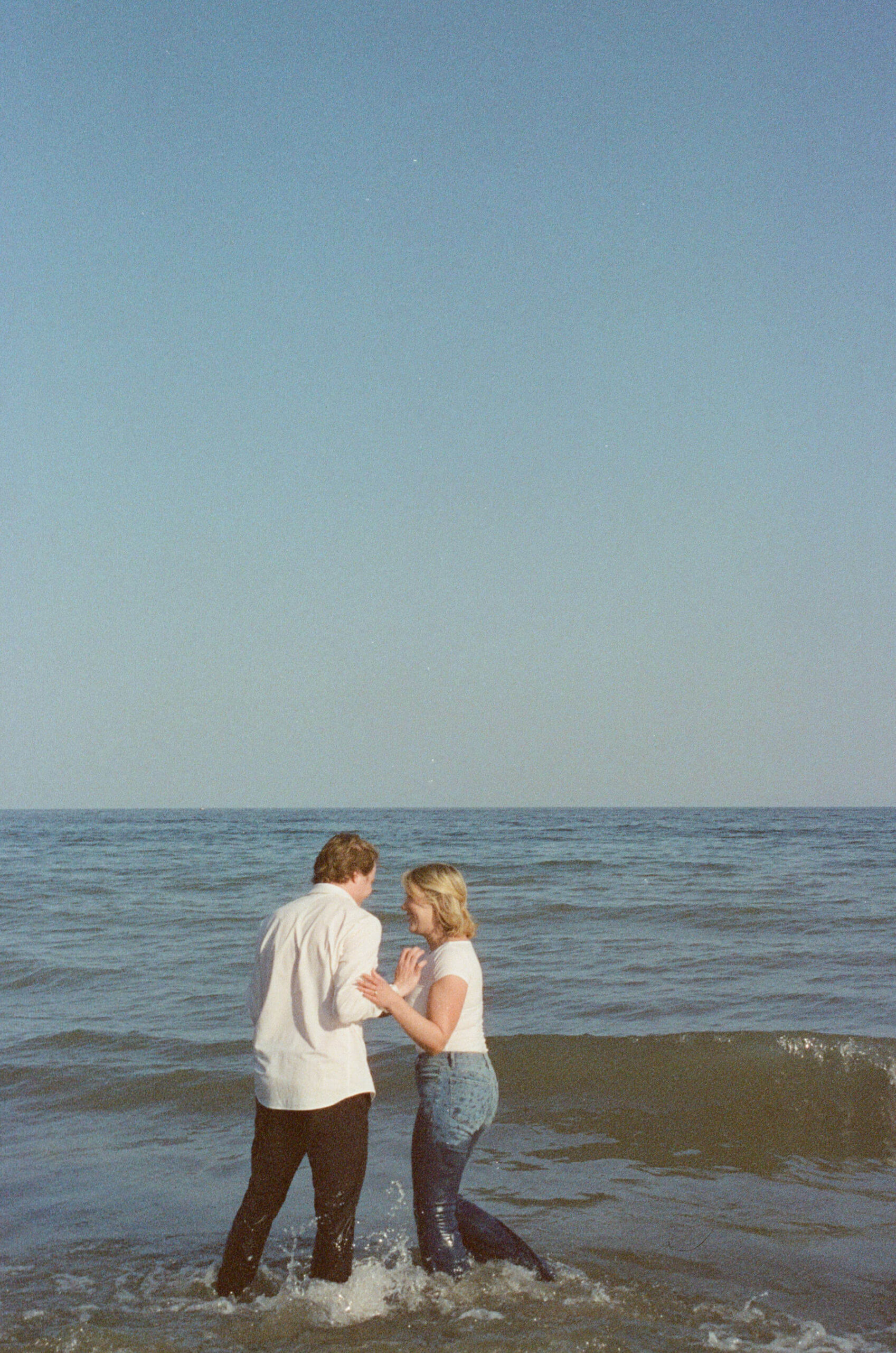 Cliffside Engagement Photos at the Scarborough Bluffs - Sonia V Photography