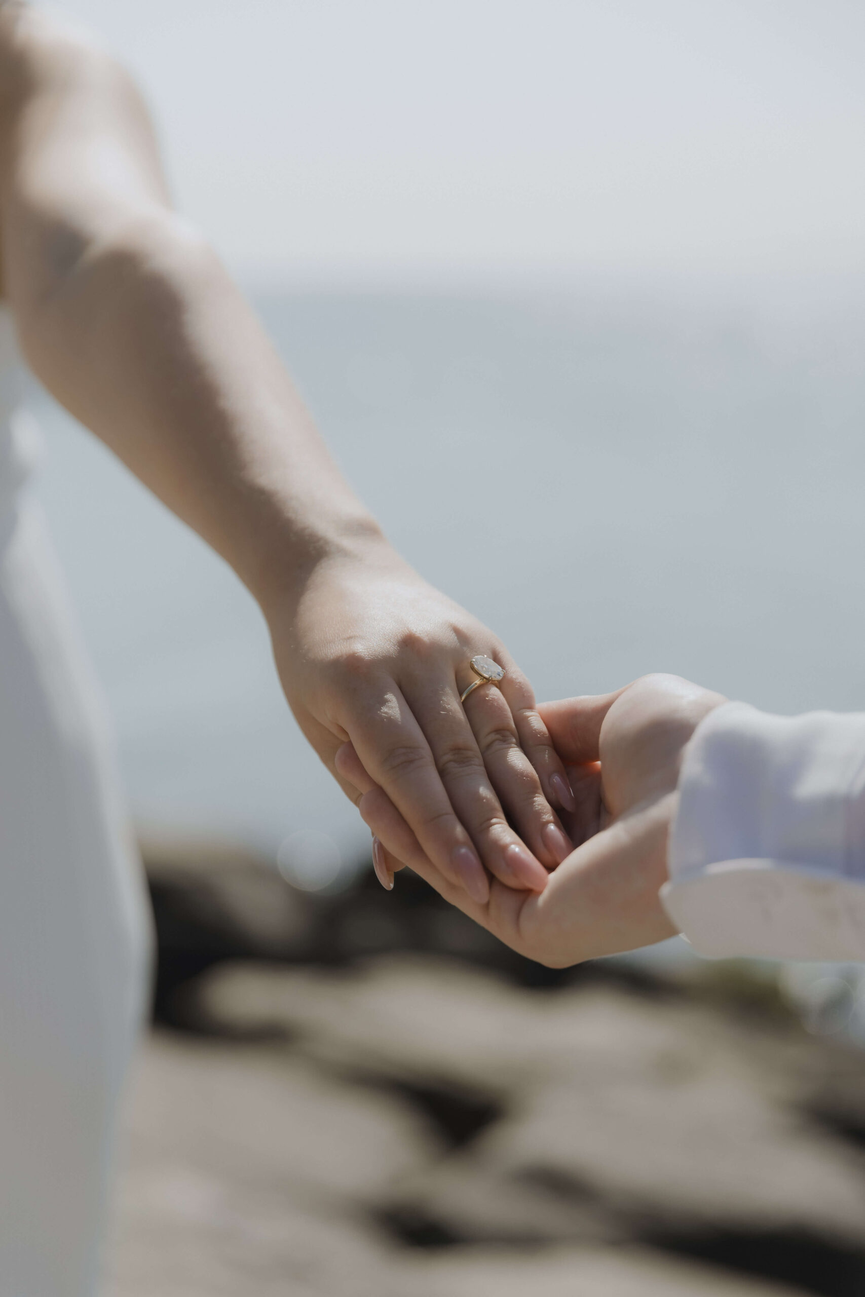 Cliffside Engagement Photos at the Scarborough Bluffs - Sonia V Photography