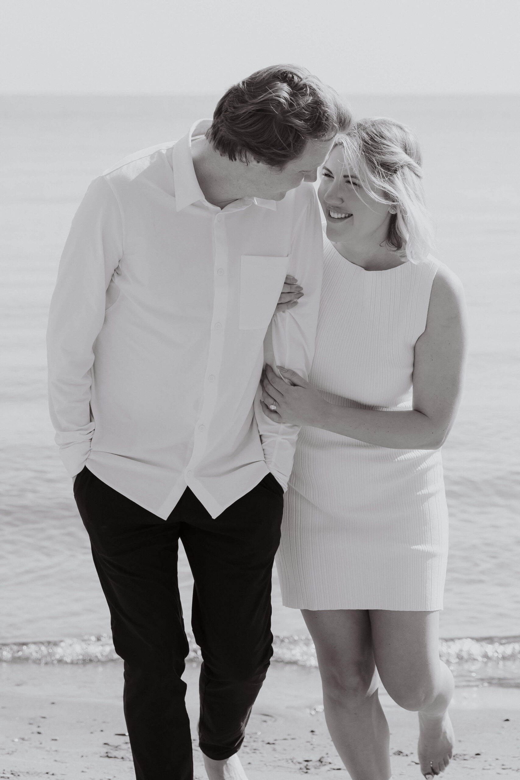 Cliffside Engagement Photos at the Scarborough Bluffs - Sonia V Photography