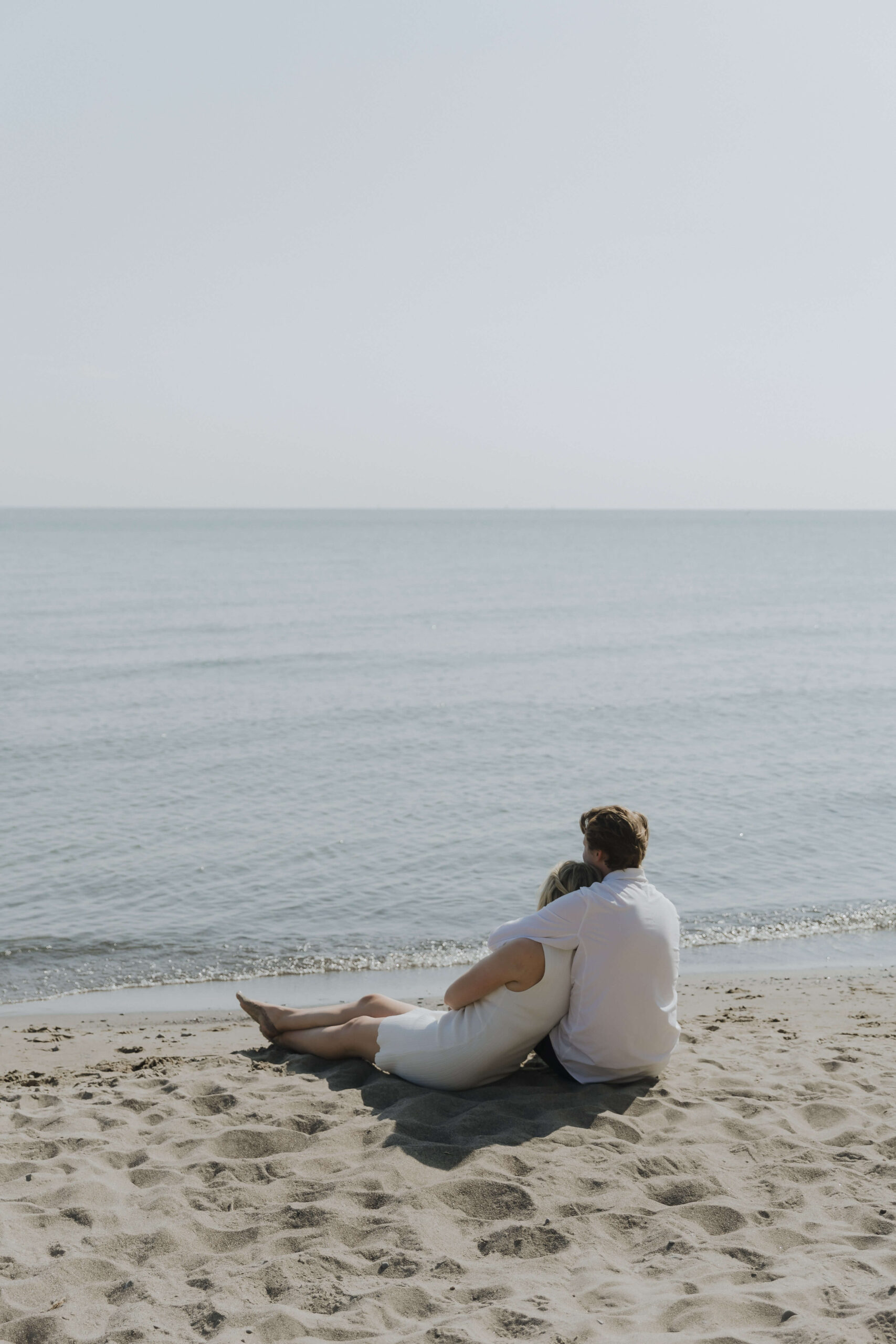 Cliffside Engagement Photos at the Scarborough Bluffs - Sonia V Photography