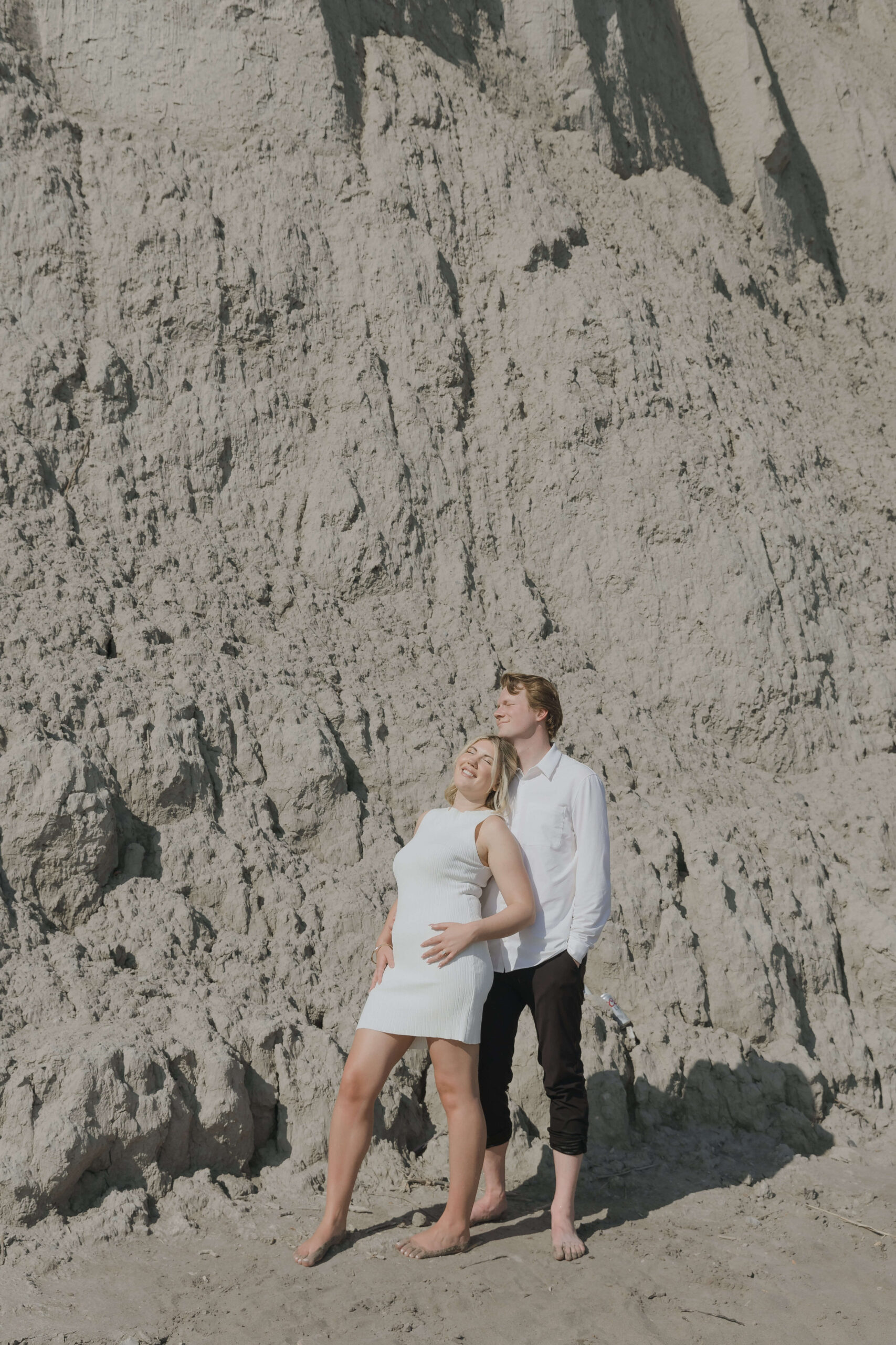 Cliffside Engagement Photos at the Scarborough Bluffs - Sonia V Photography