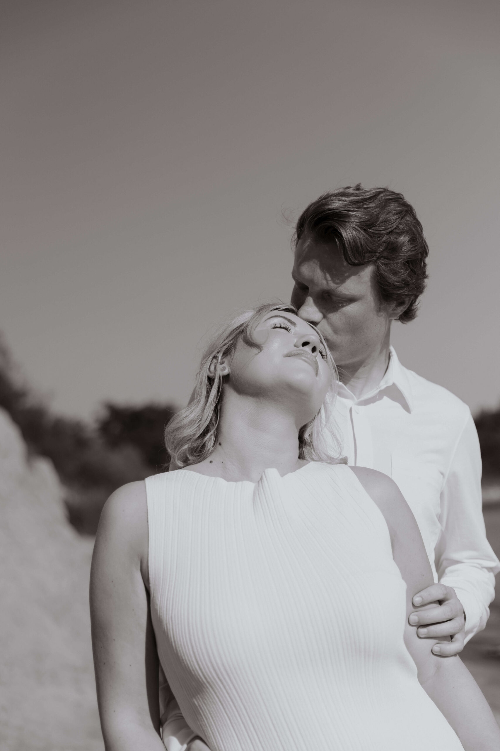 Cliffside Engagement Photos at the Scarborough Bluffs - Sonia V Photography