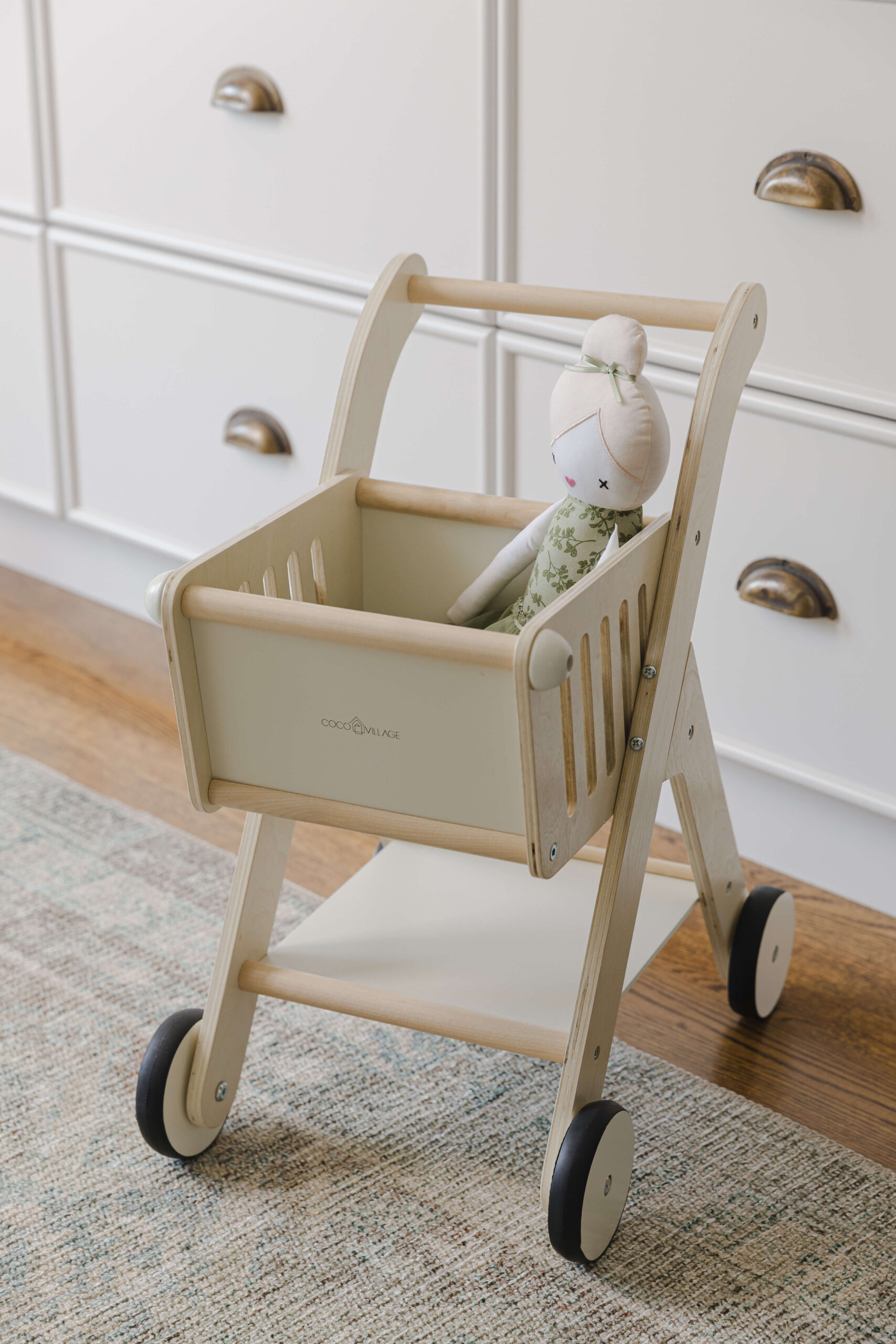 Living Room Inspiration with Rolling Library Ladder - Sonia V Photography