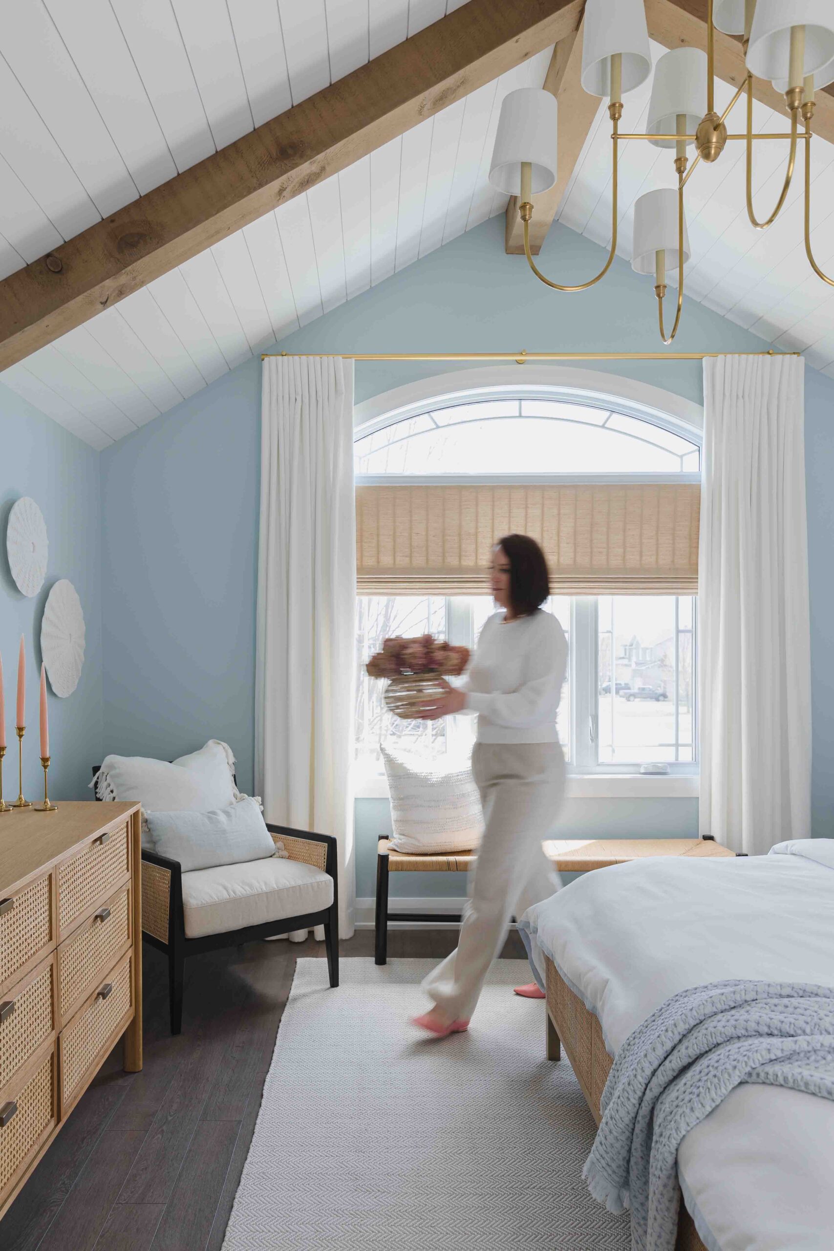 Modern Coastal Bedroom - Sonia V Photography