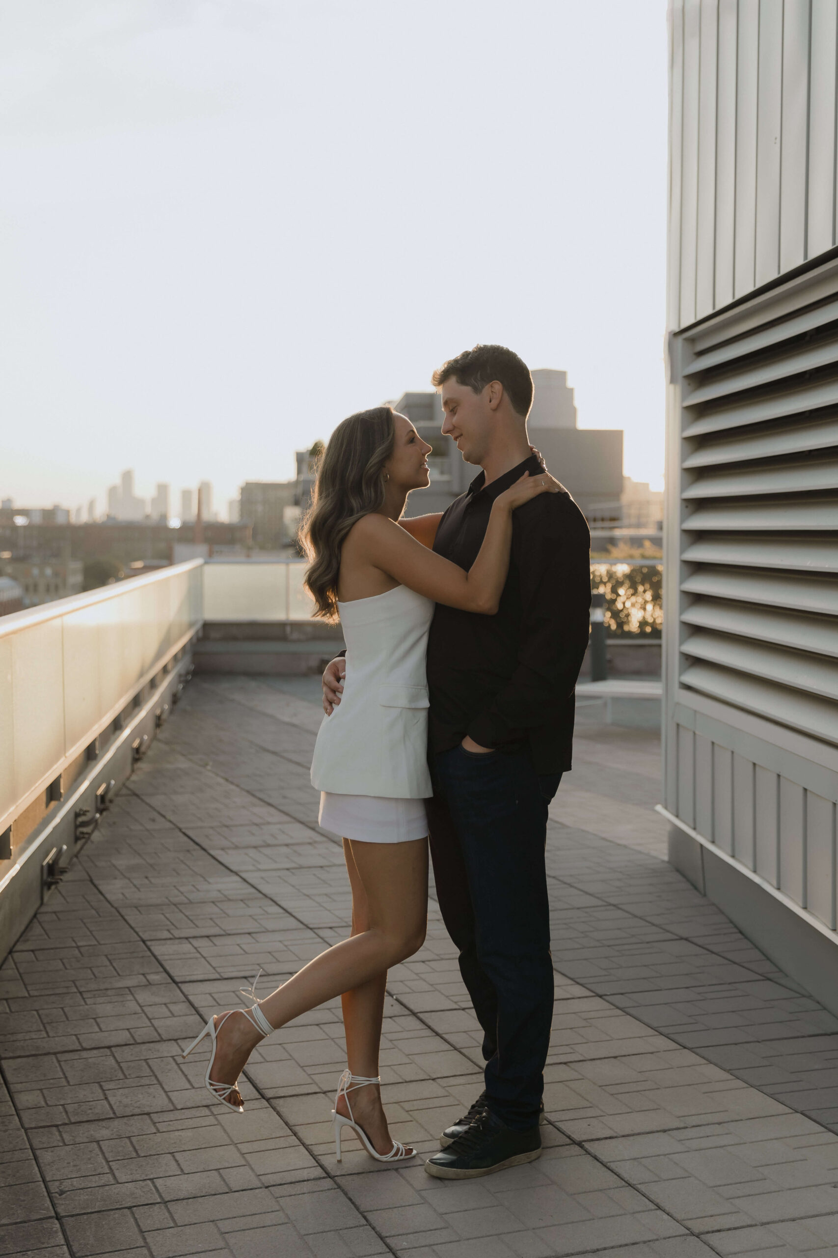 Stylish Engagement Photos in Downtown Toronto - Sonia V Photography