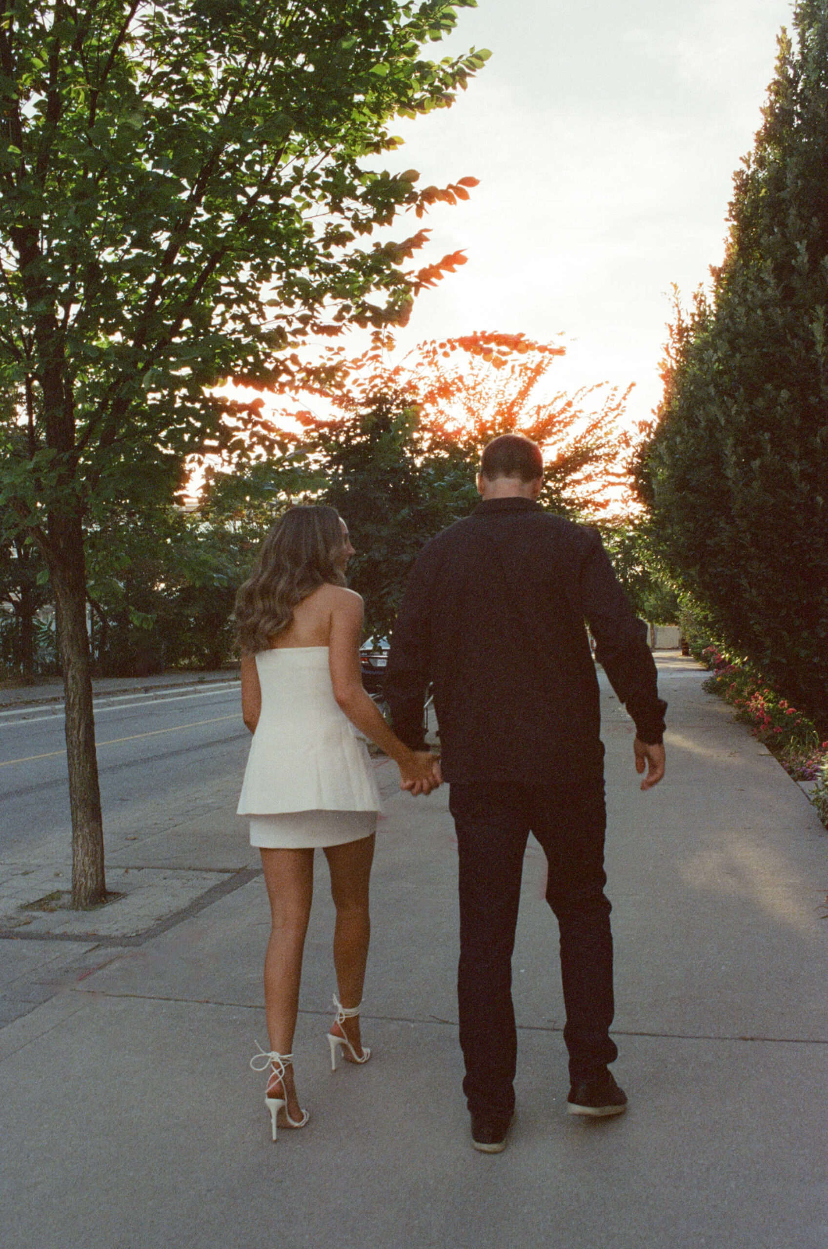 Stylish Engagement Photos in Downtown Toronto - Sonia V Photography