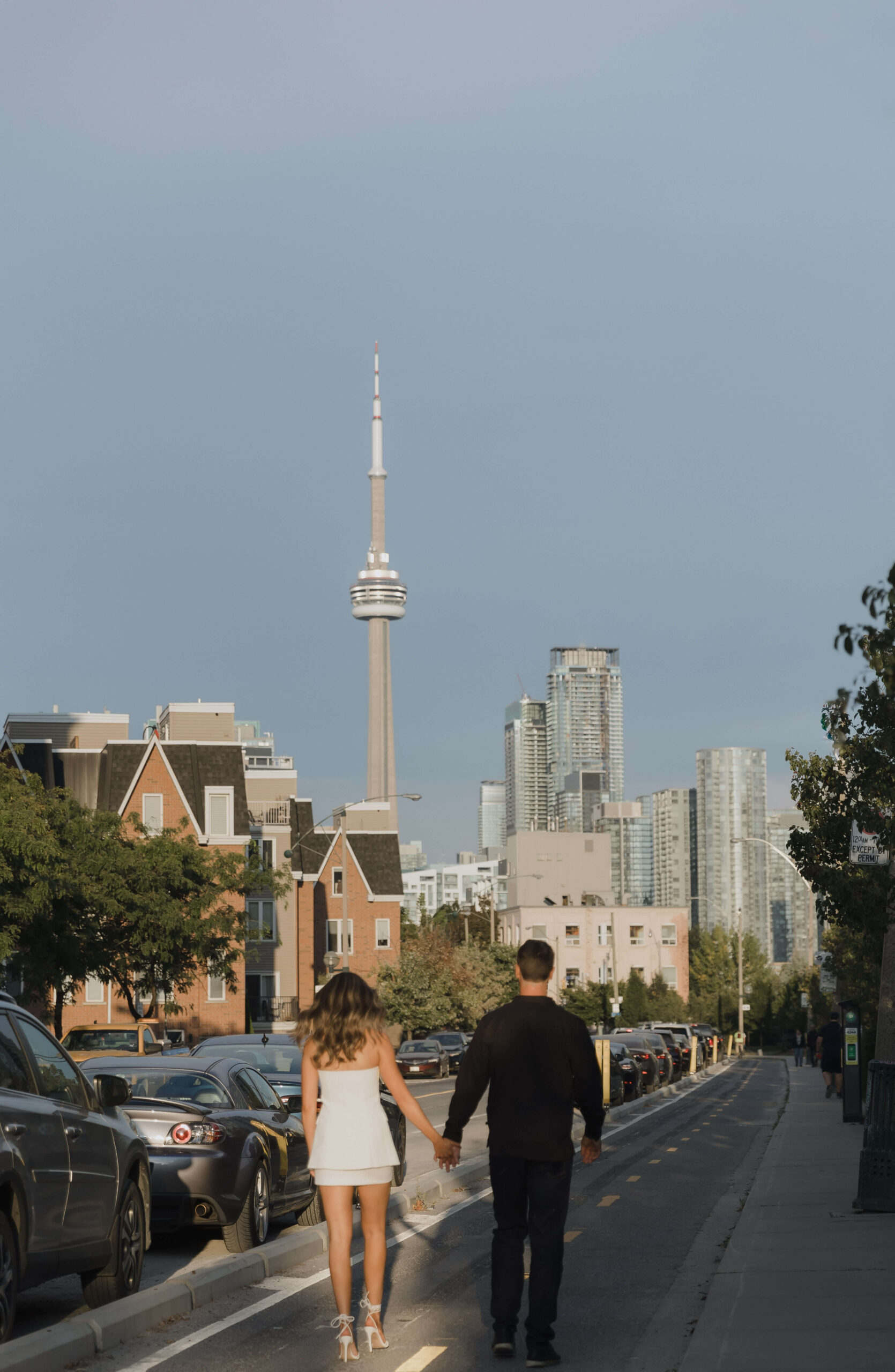 Stylish Engagement Photos in Downtown Toronto - Sonia V Photography