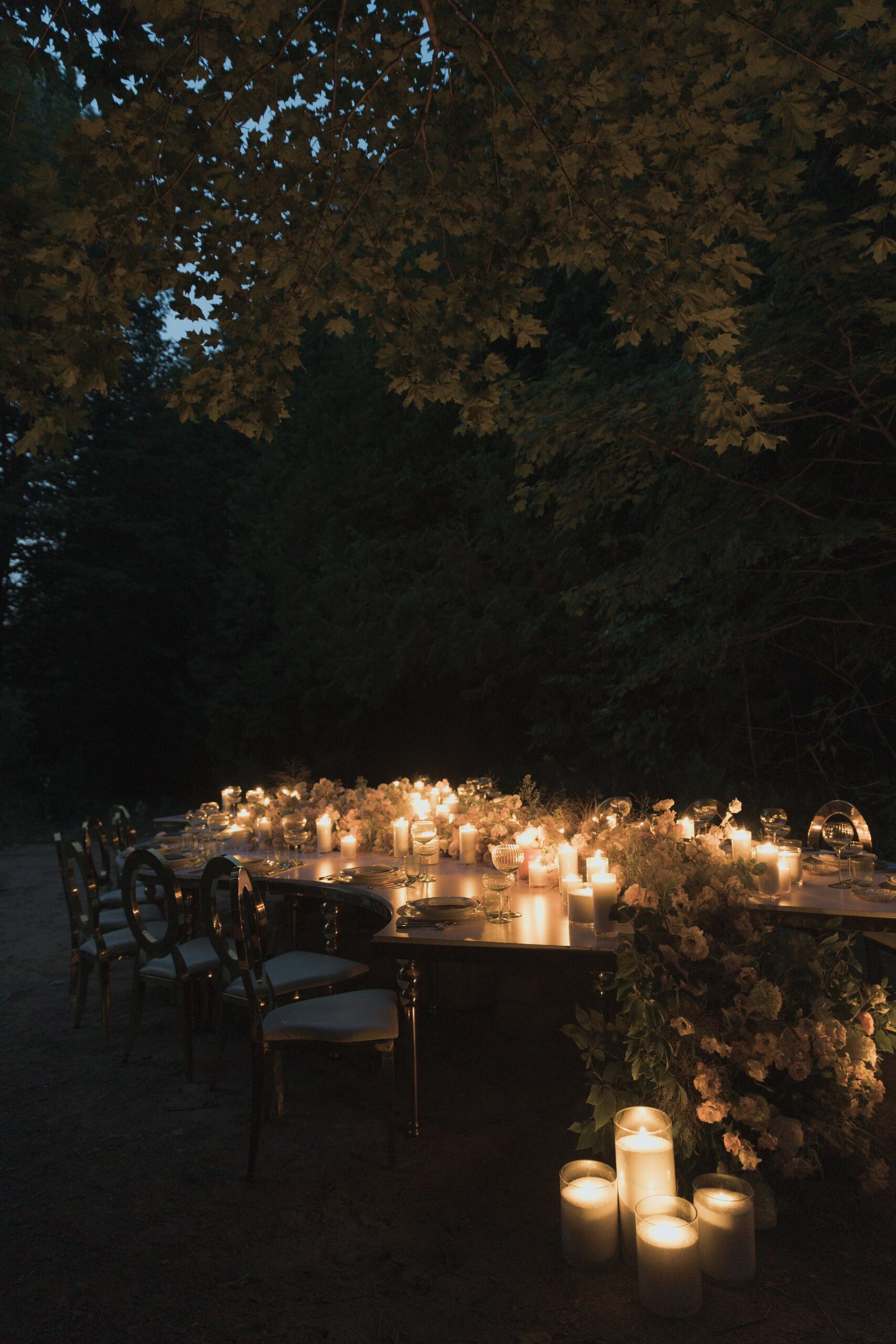 Dreamy Candlelit Wedding Reception - Sonia V Photography