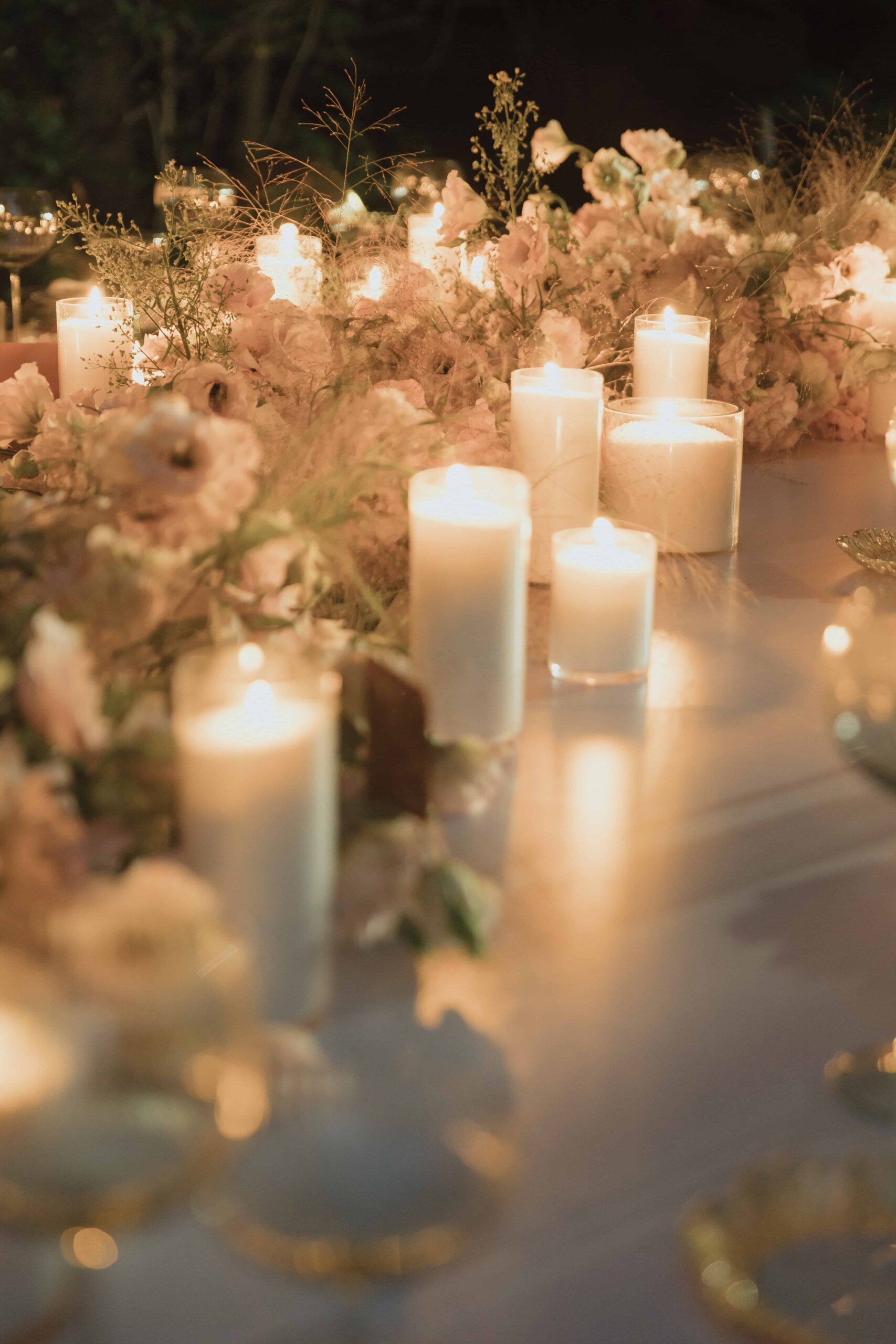 Dreamy Candlelit Wedding Reception - Sonia V Photography