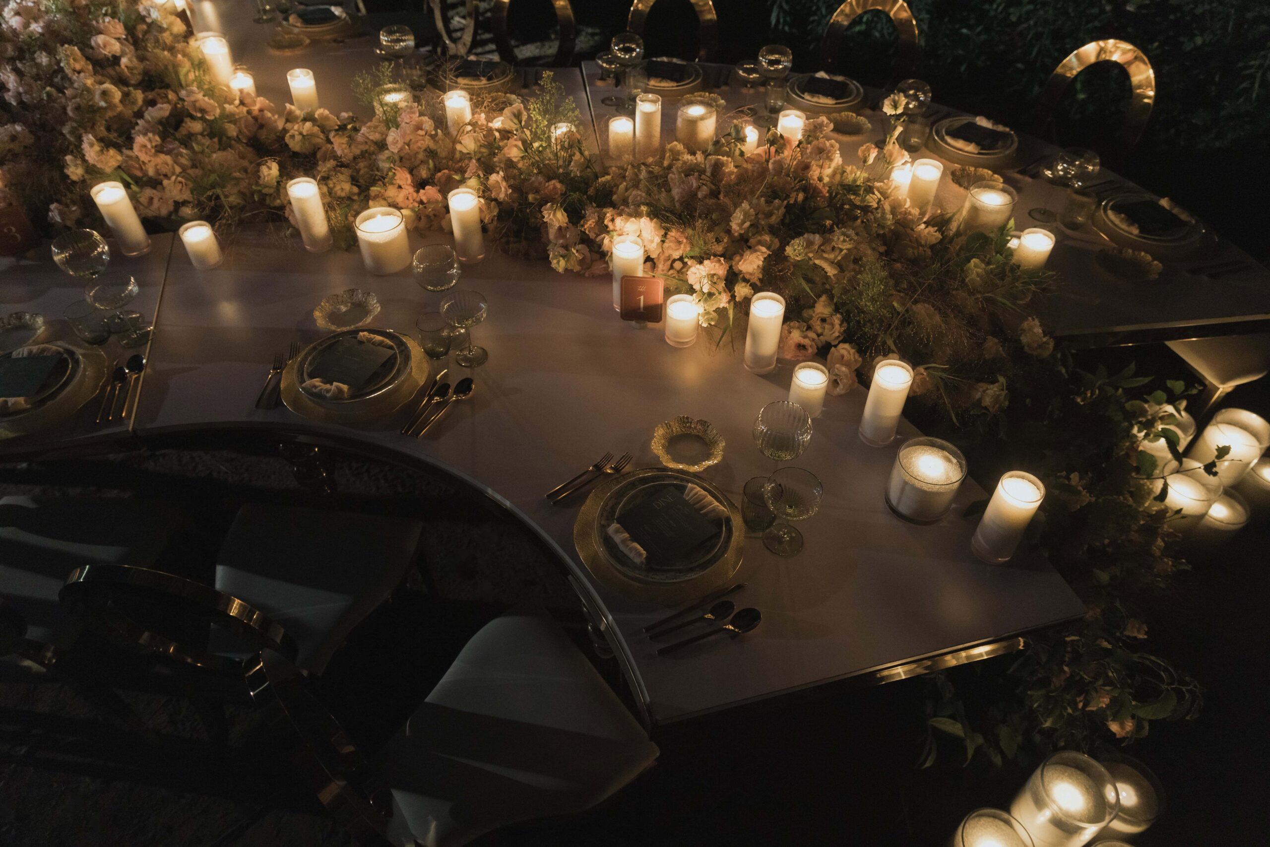 Dreamy Candlelit Wedding Reception - Sonia V Photography