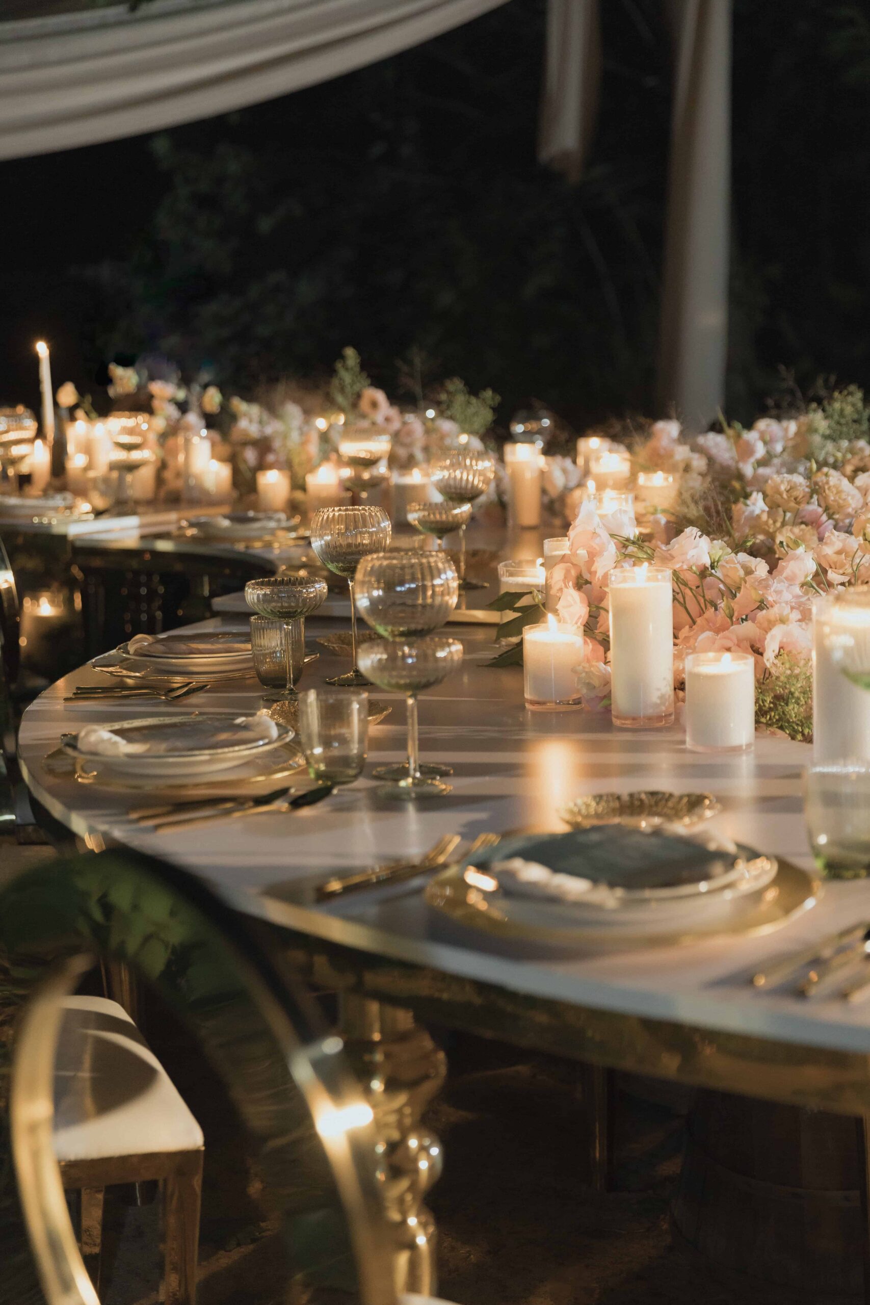 Dreamy Candlelit Wedding Reception - Sonia V Photography