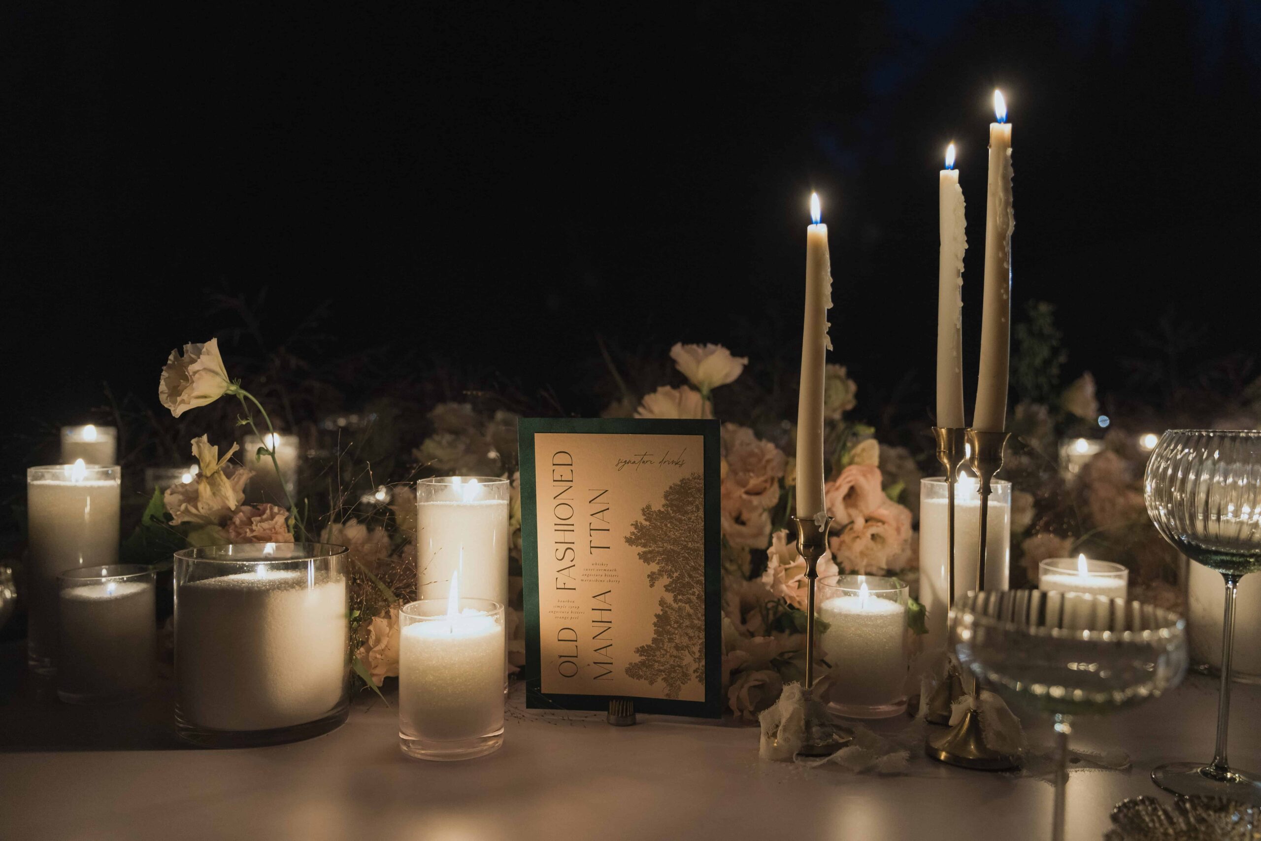 Dreamy Candlelit Wedding Reception - Sonia V Photography