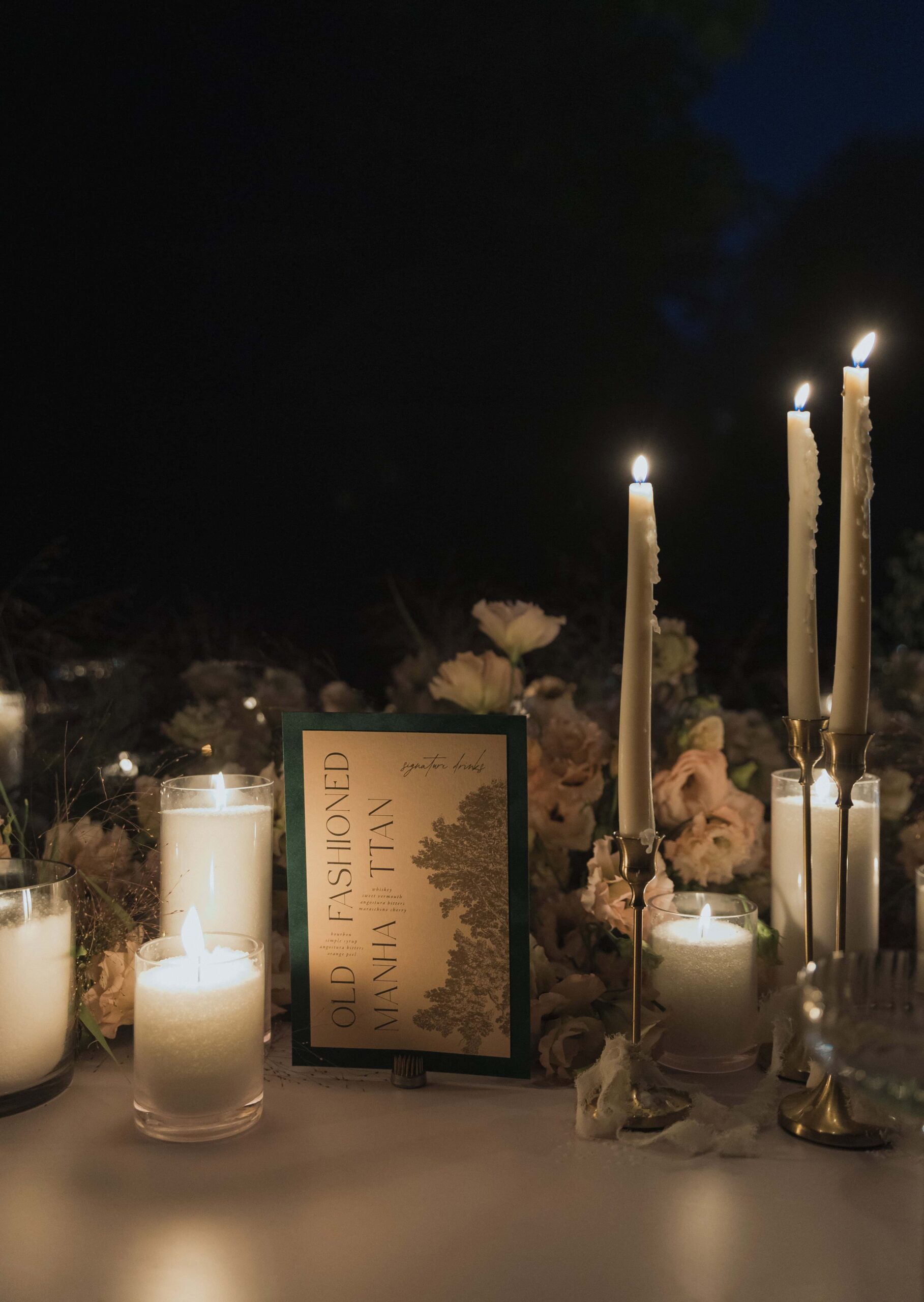 Dreamy Candlelit Wedding Reception - Sonia V Photography