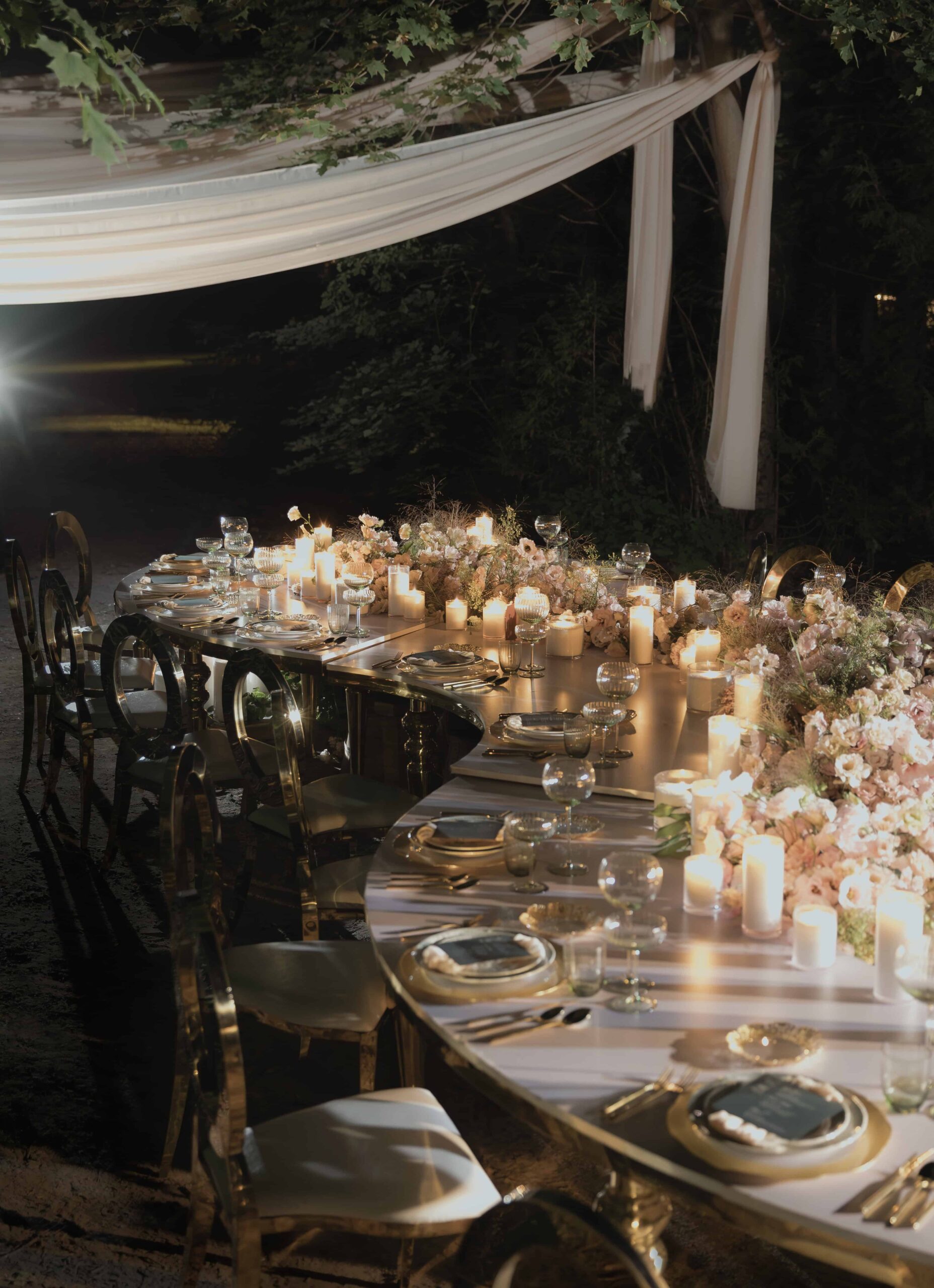 Dreamy Candlelit Wedding Reception - Sonia V Photography