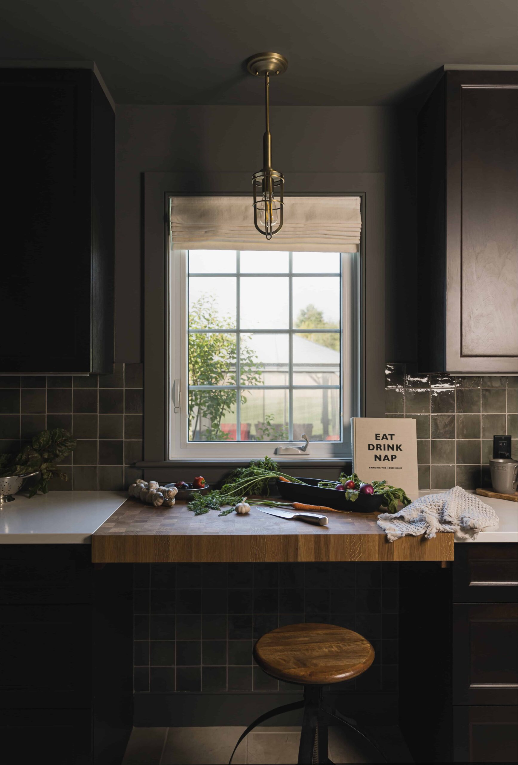 Industrial Kitchen Remodel with Oak and Aged-Steel Details -Sonia V Photography