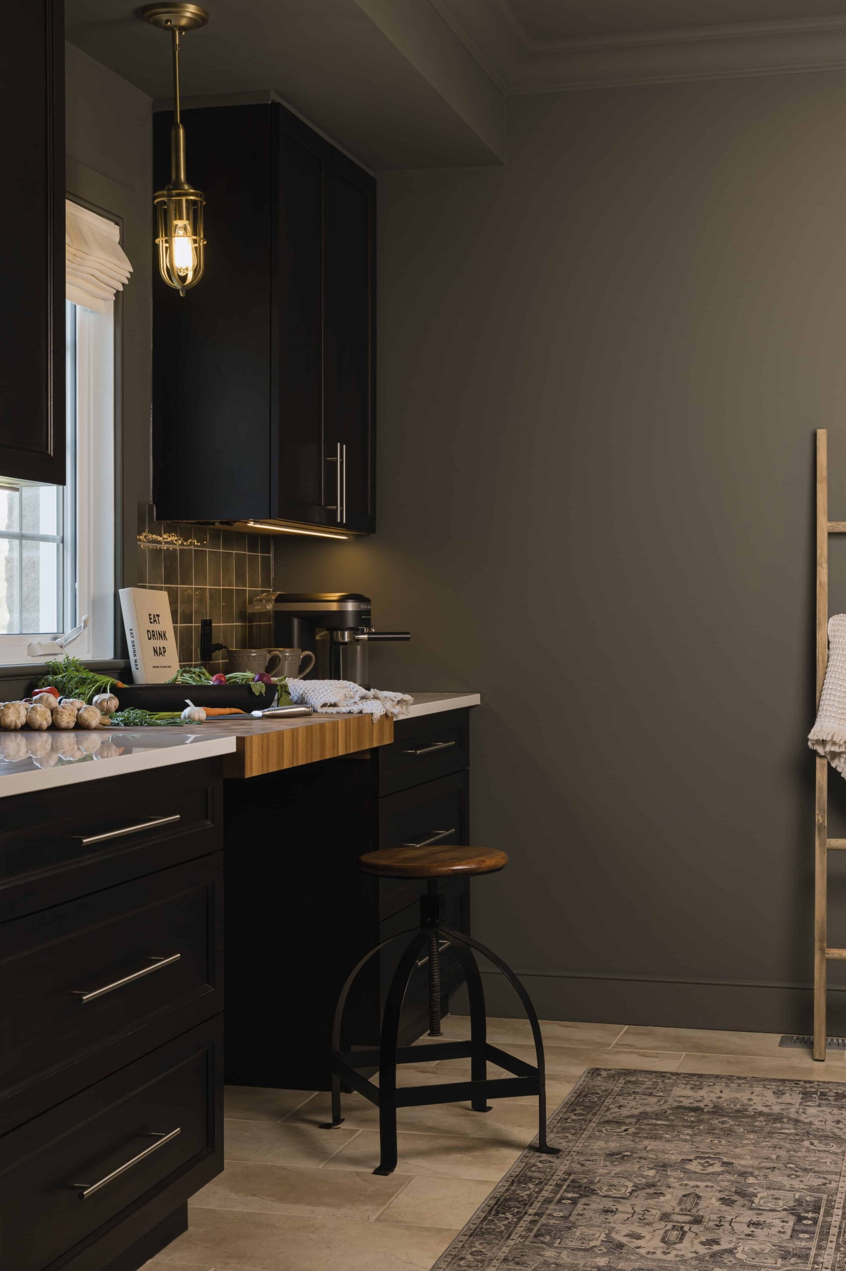 Industrial Kitchen Remodel with Oak and Aged-Steel Details -Sonia V Photography