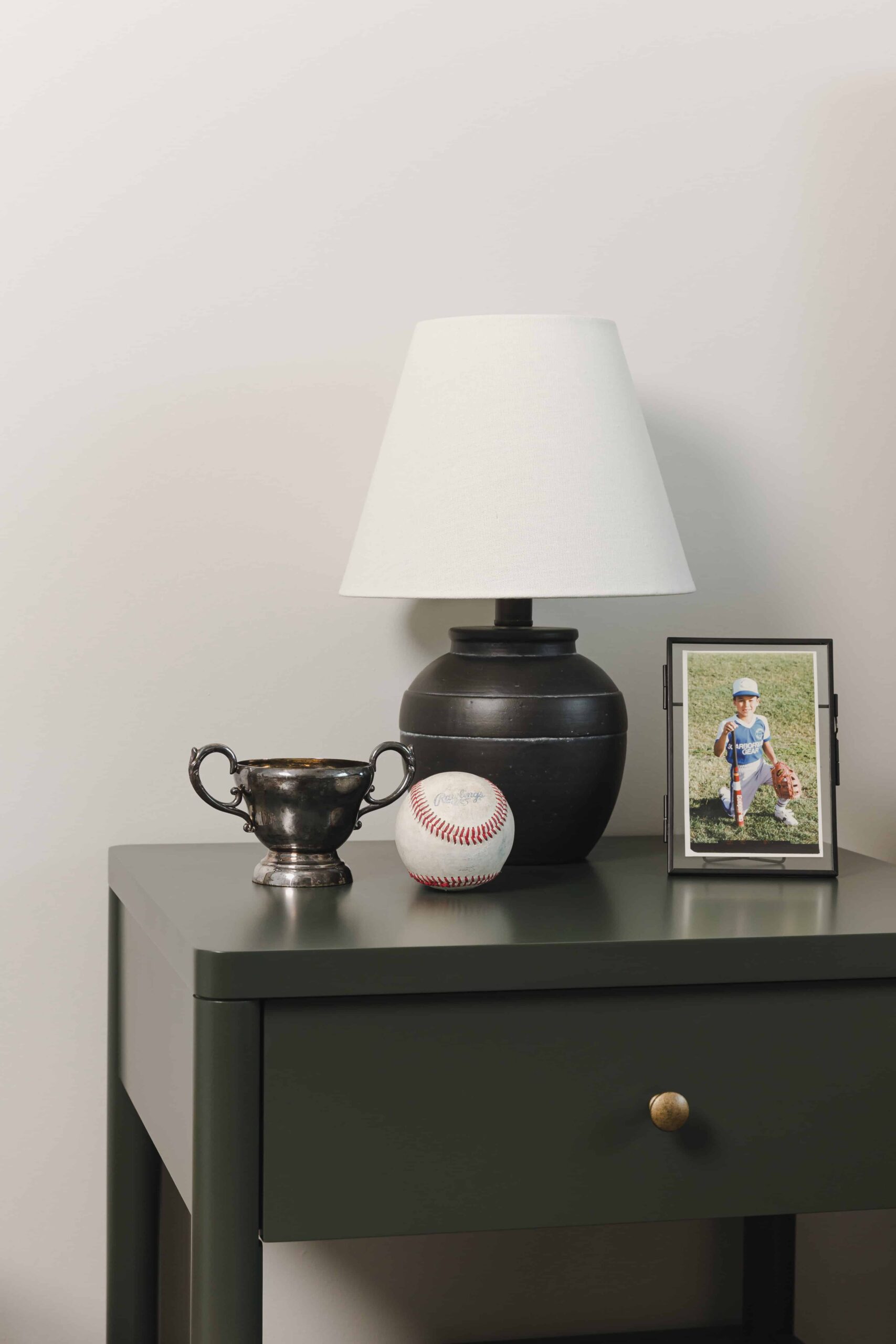 Green Sports-Inspired Boy's Room - Sonia V Photography