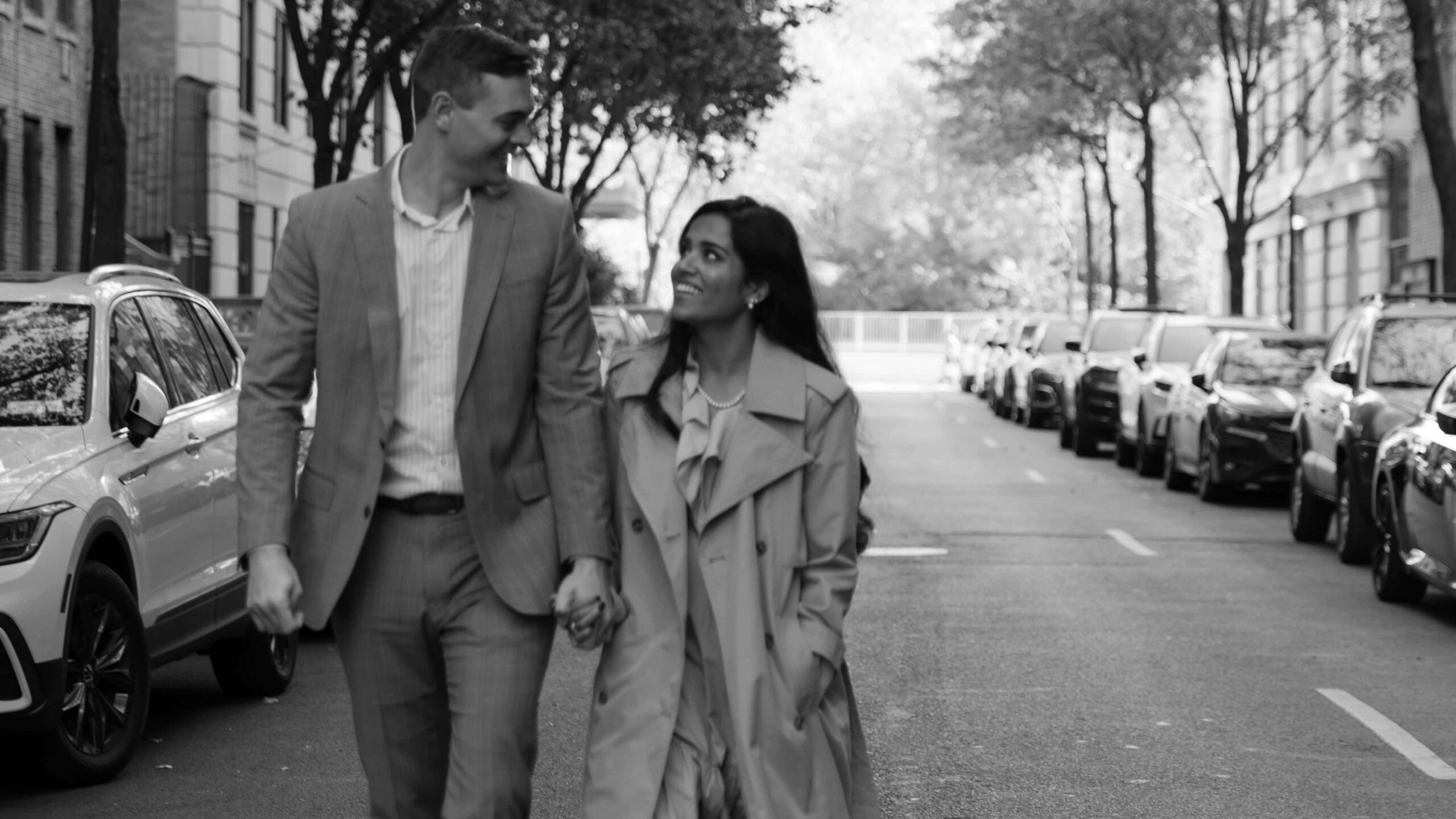 NYC Engagement Photos at the Brownstones - Sonia V Photography