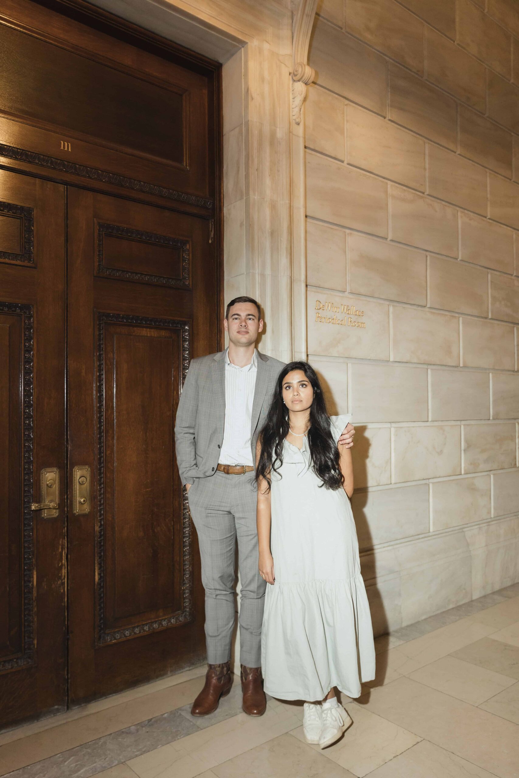 NYC Engagement Photos at the Brownstones - Sonia V Photography