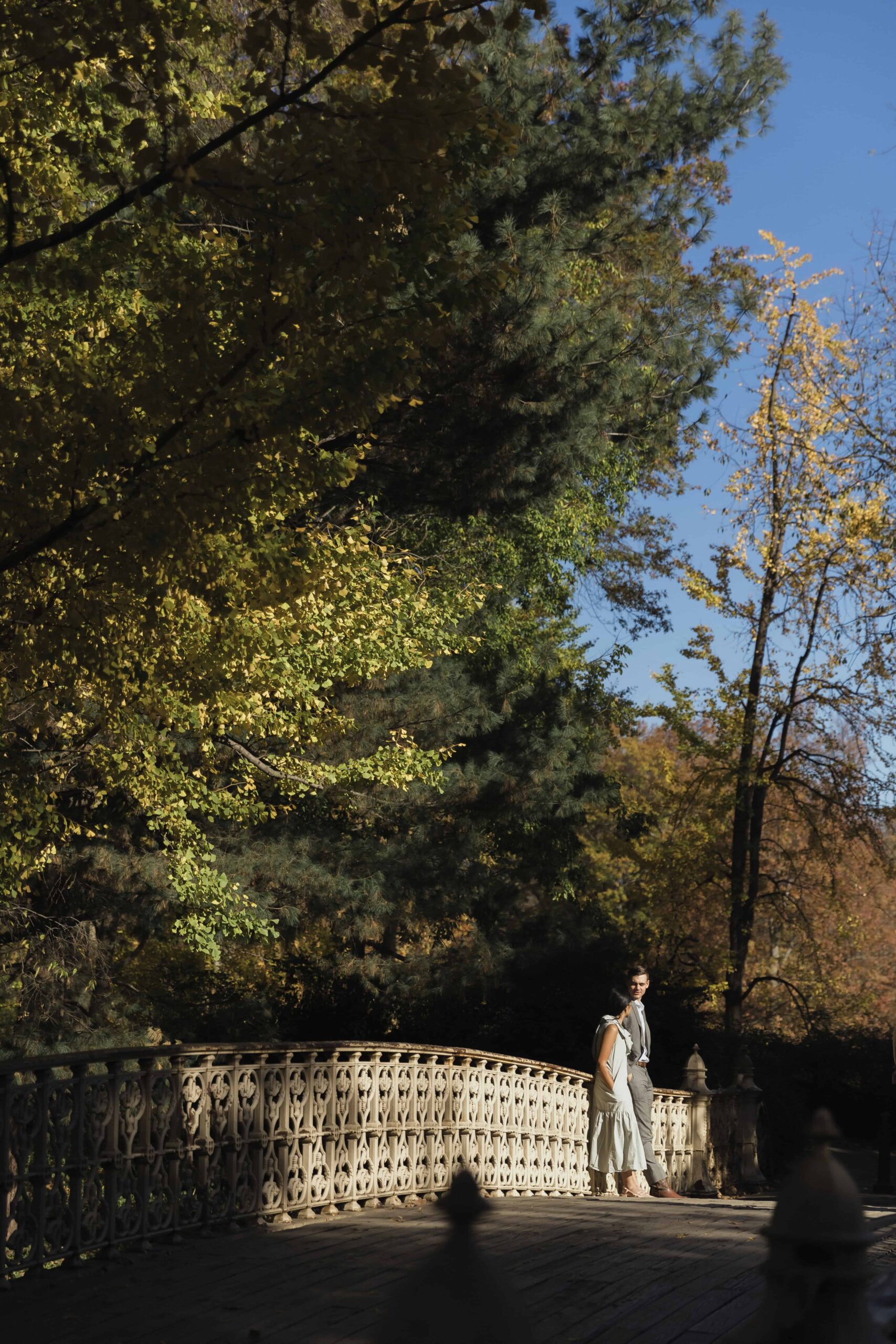 NYC Engagement Photos at the Brownstones - Sonia V Photography