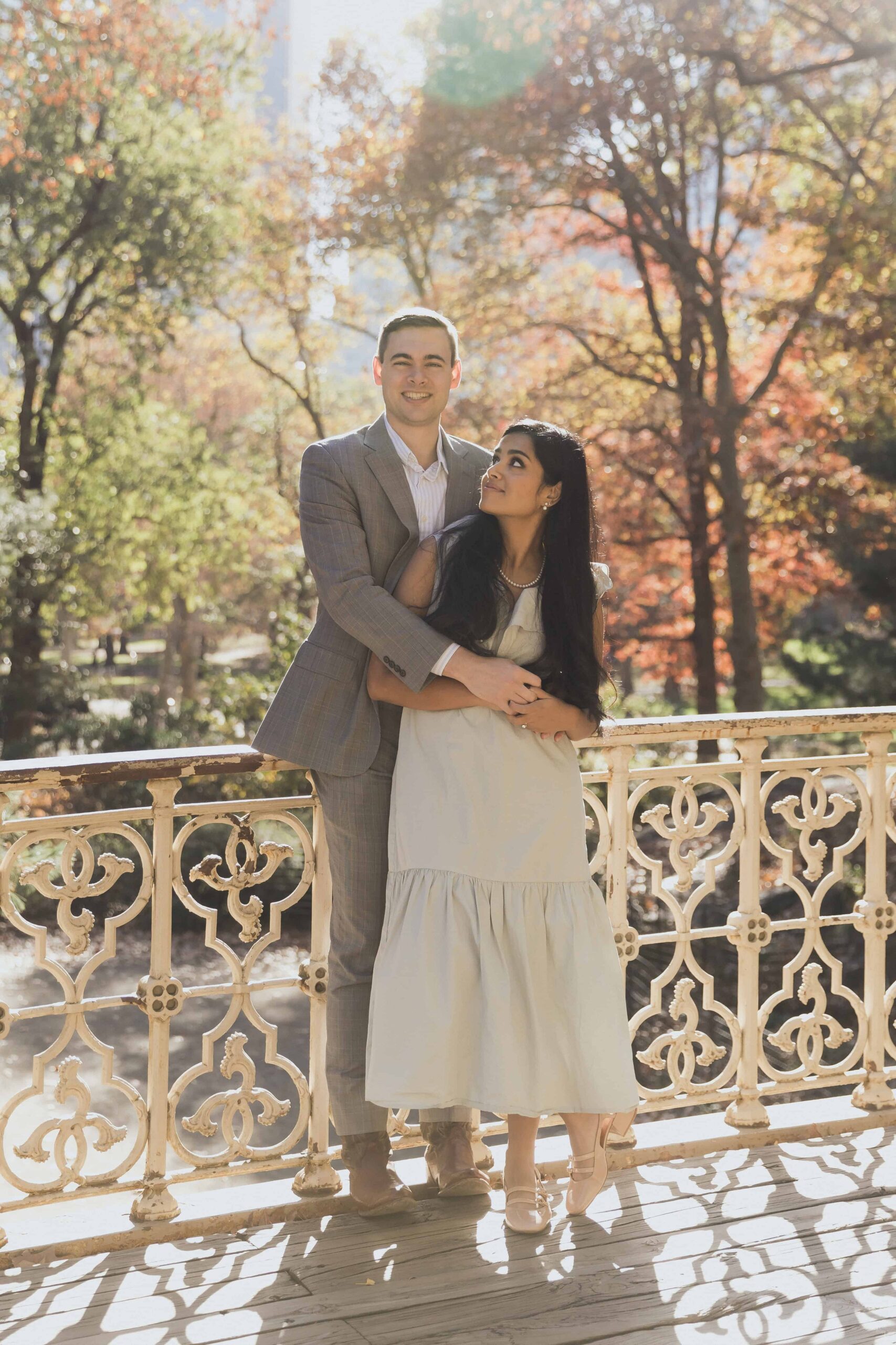 NYC Engagement Photos at the Brownstones - Sonia V Photography